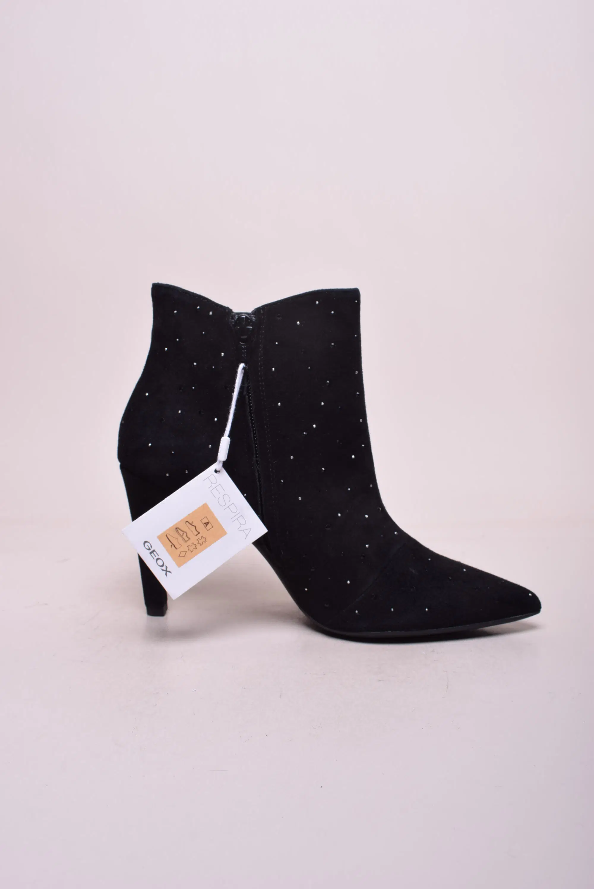 Botine dama stiletto cu pietricele [3]