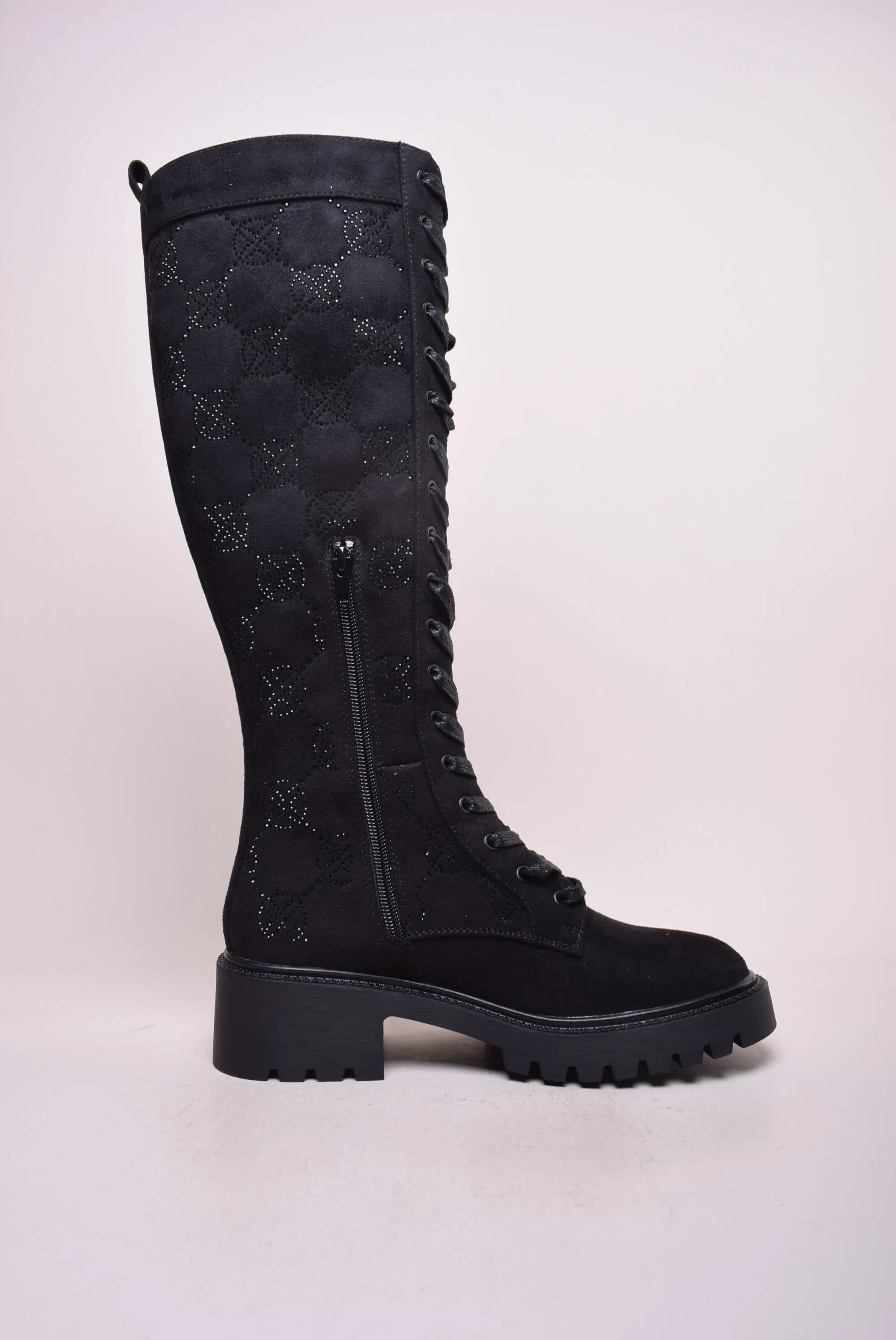 Cizme dama cu platforma, cu pietricele [3]