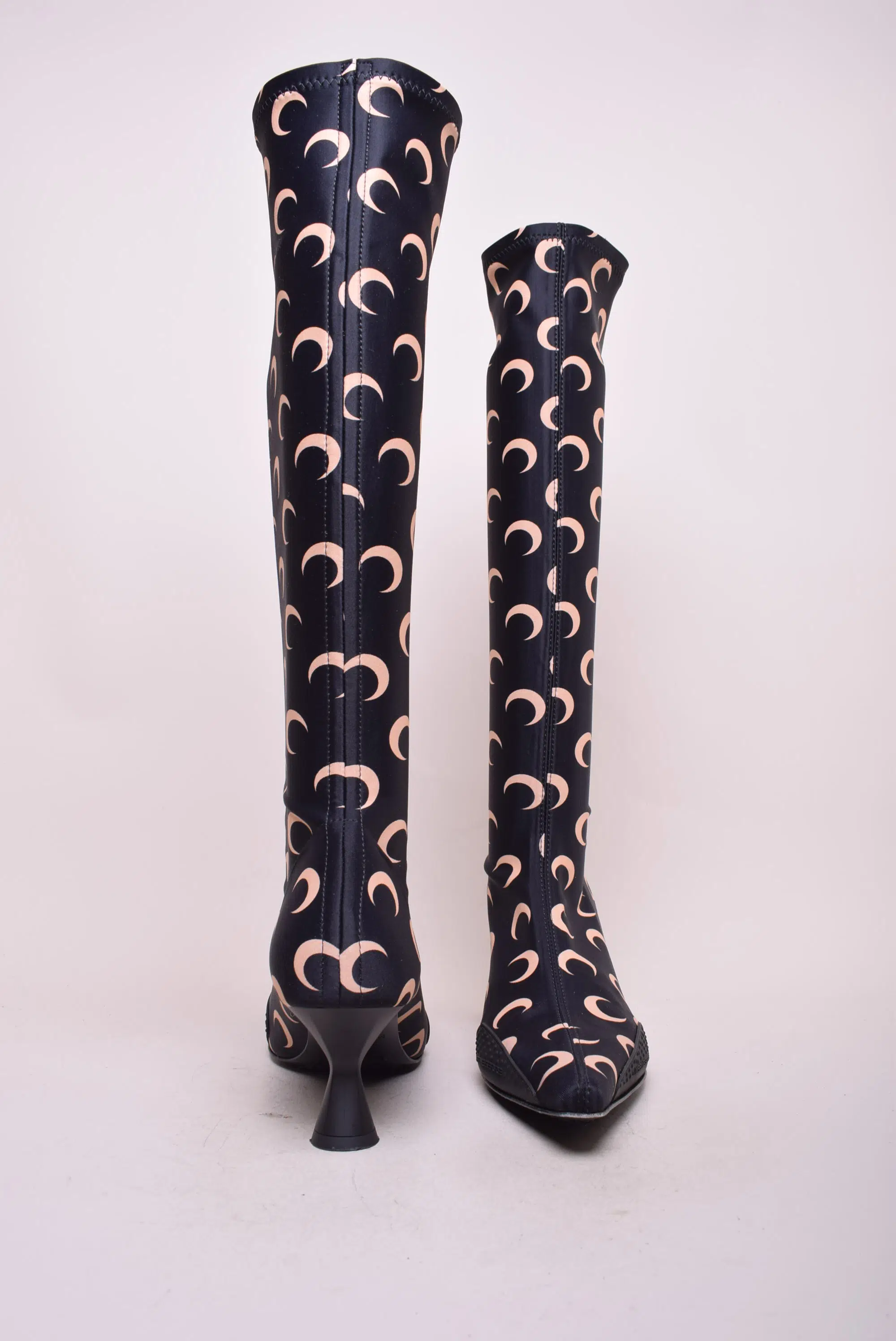 Cizme dama MOON PRINTED KNEE HIGH BOOTS [2]