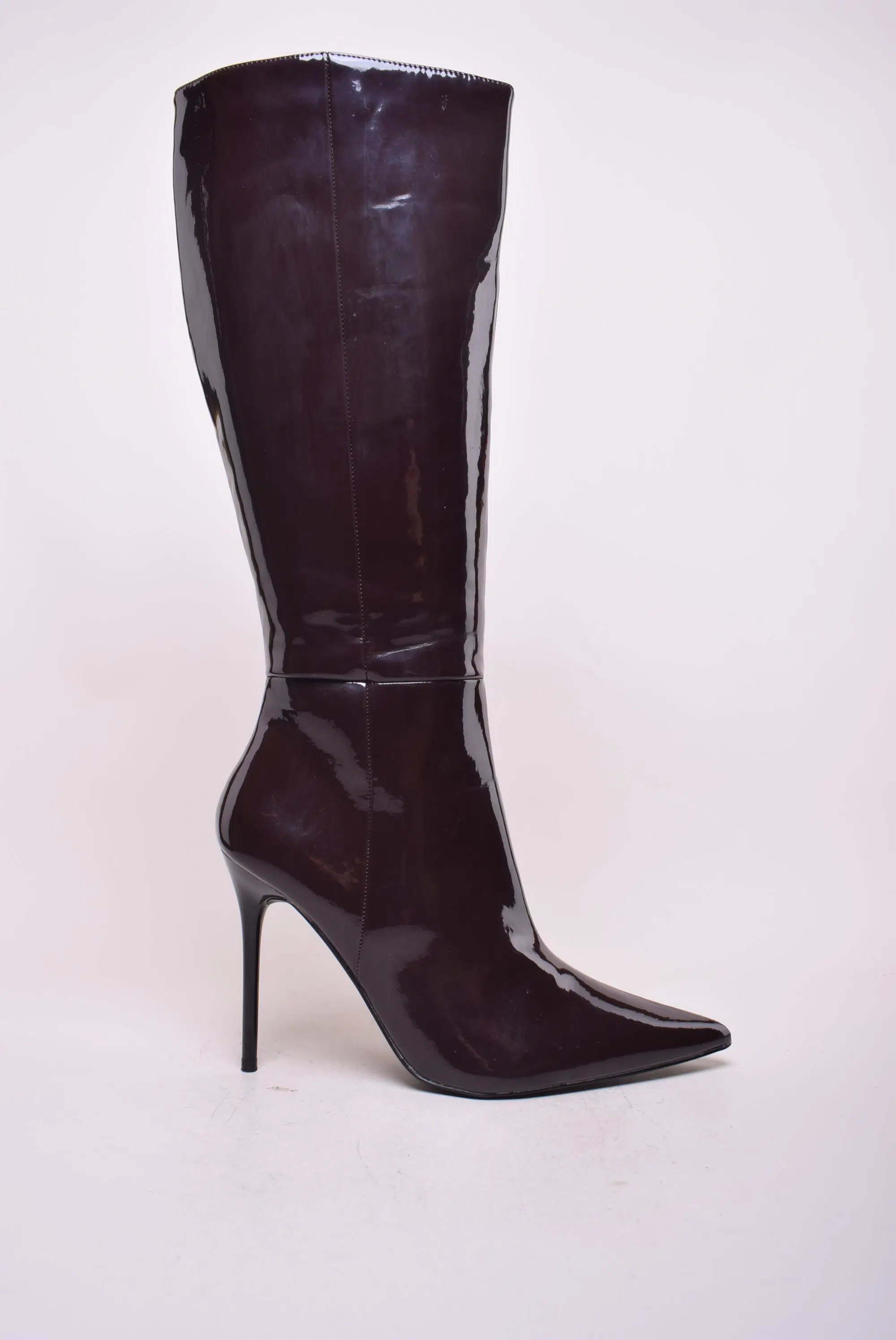 Cizme dama stiletto, lacuite