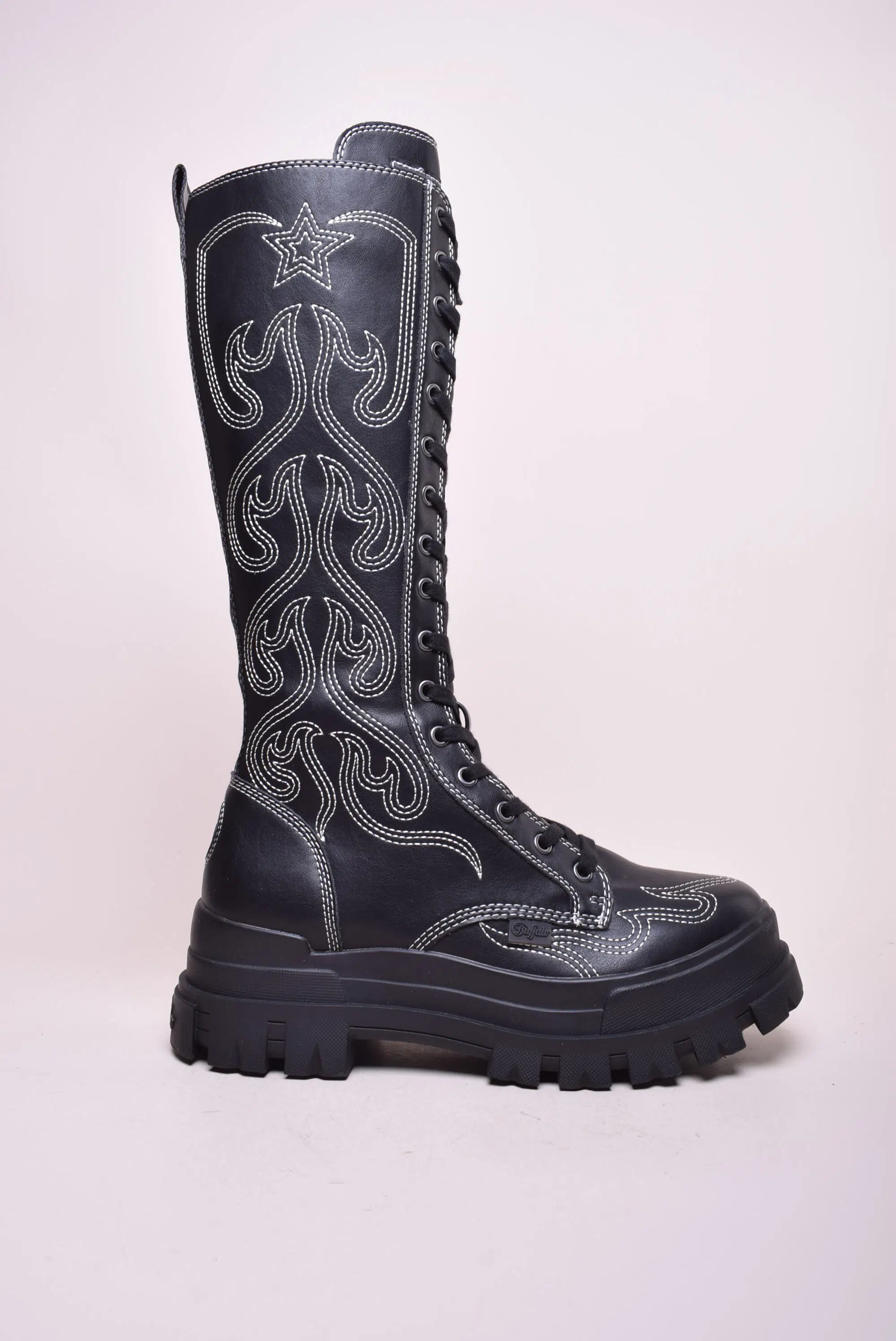 Cizme dama Vegan, cu platforma [0]