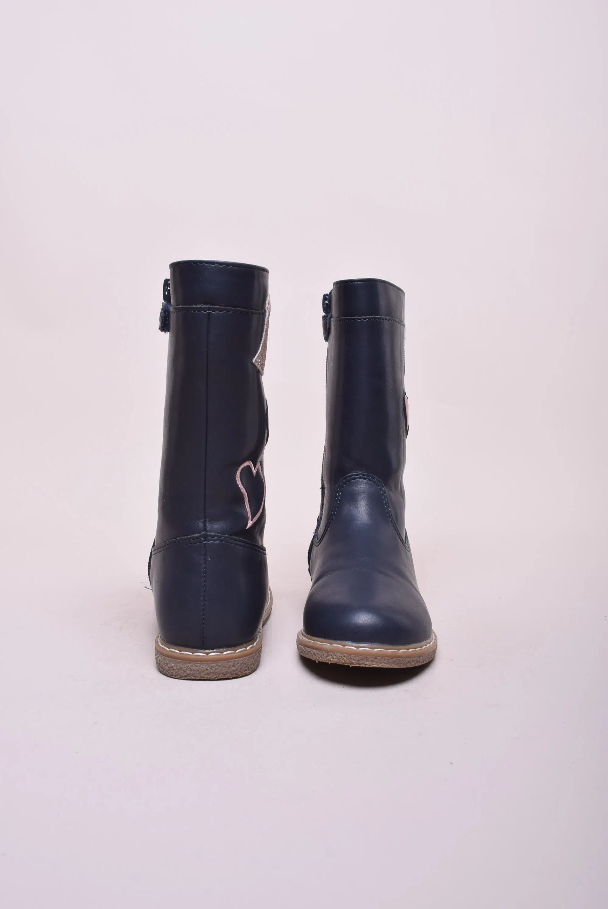 Cizme imblanite fete cu inimioare [2]