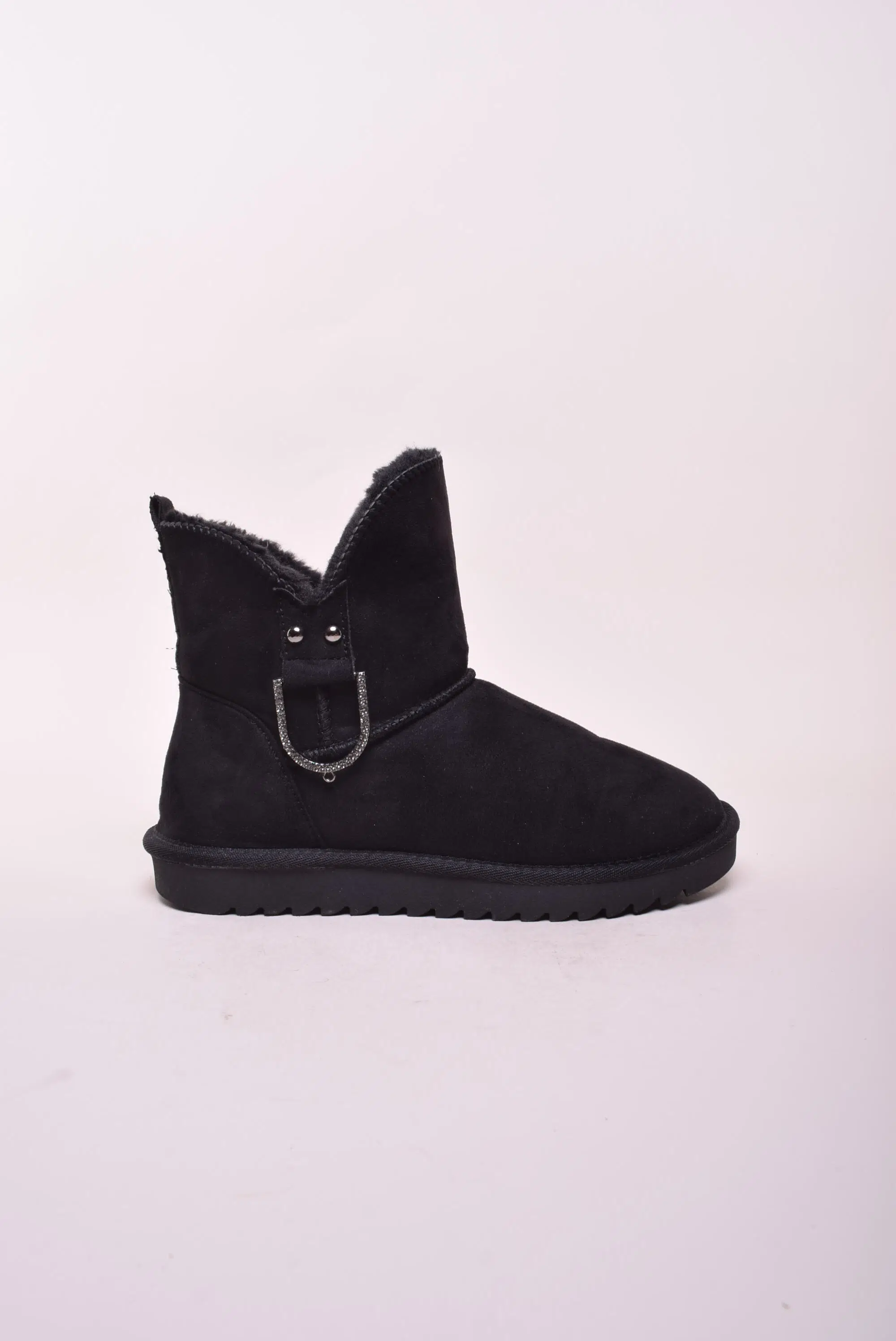 Cizme scurte dama imblanite, cu pietricele [0]