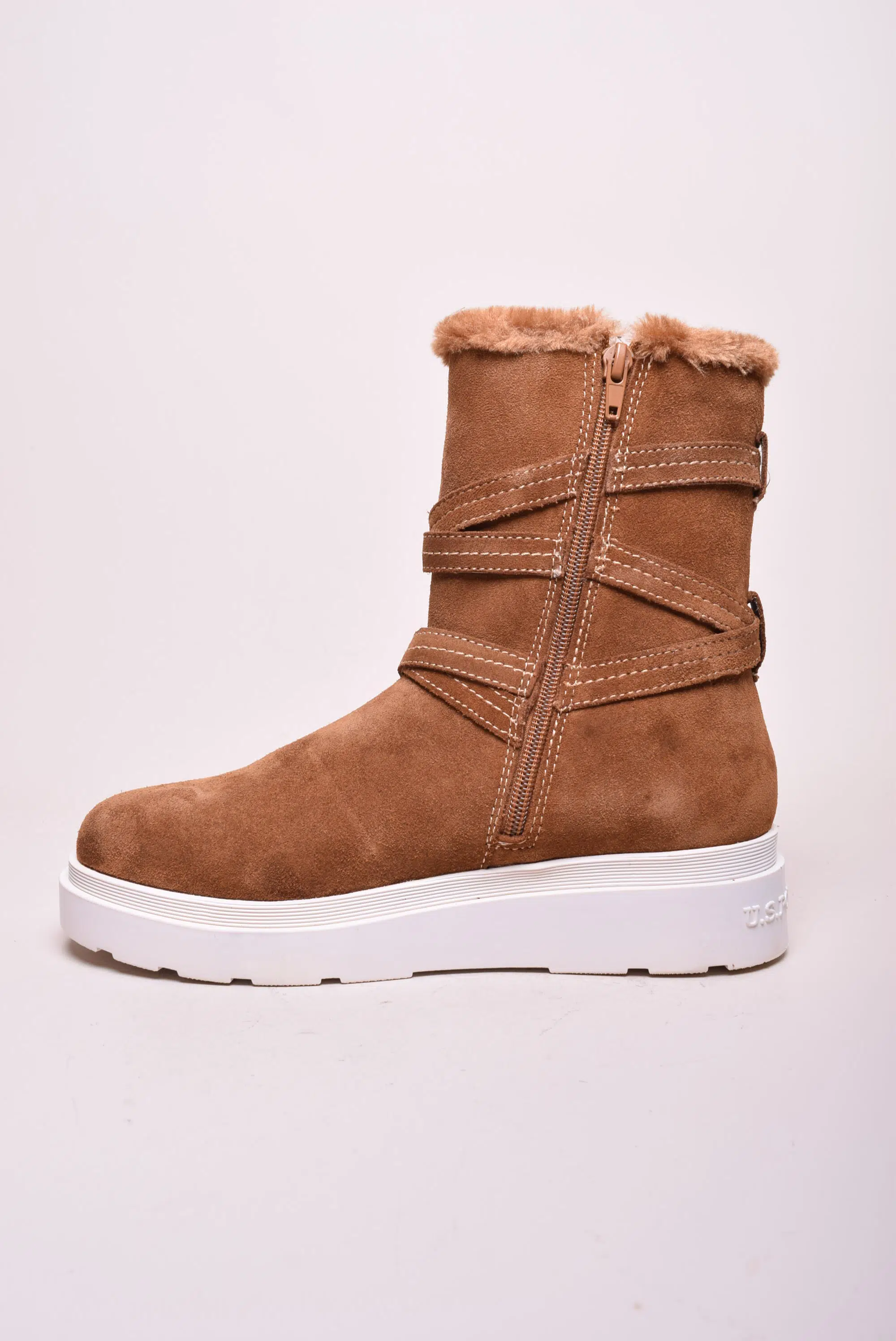 Cizme scurte dama imblanite, cu platforma [3]