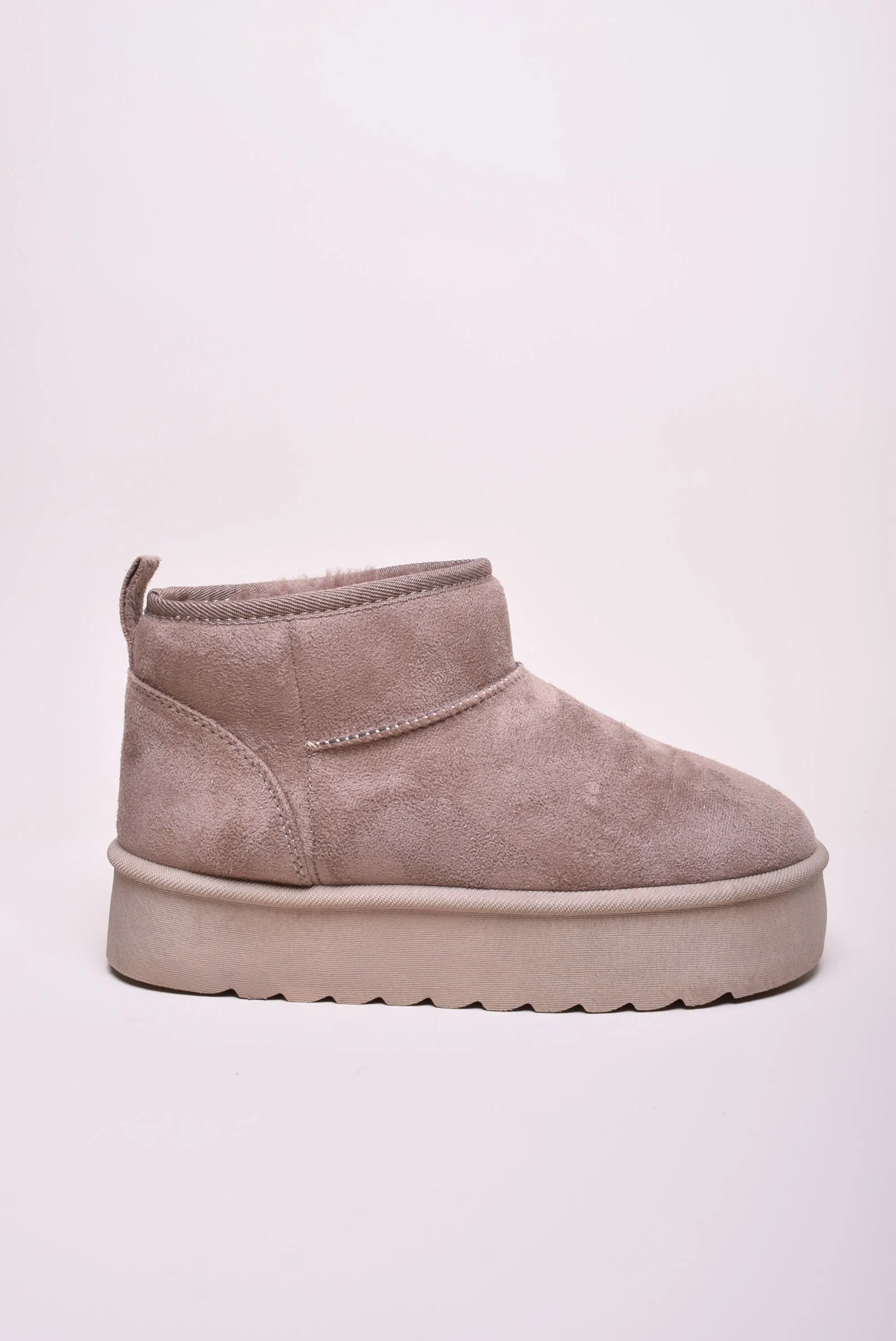 Cizme scurte dama imblanite, cu platforma [0]