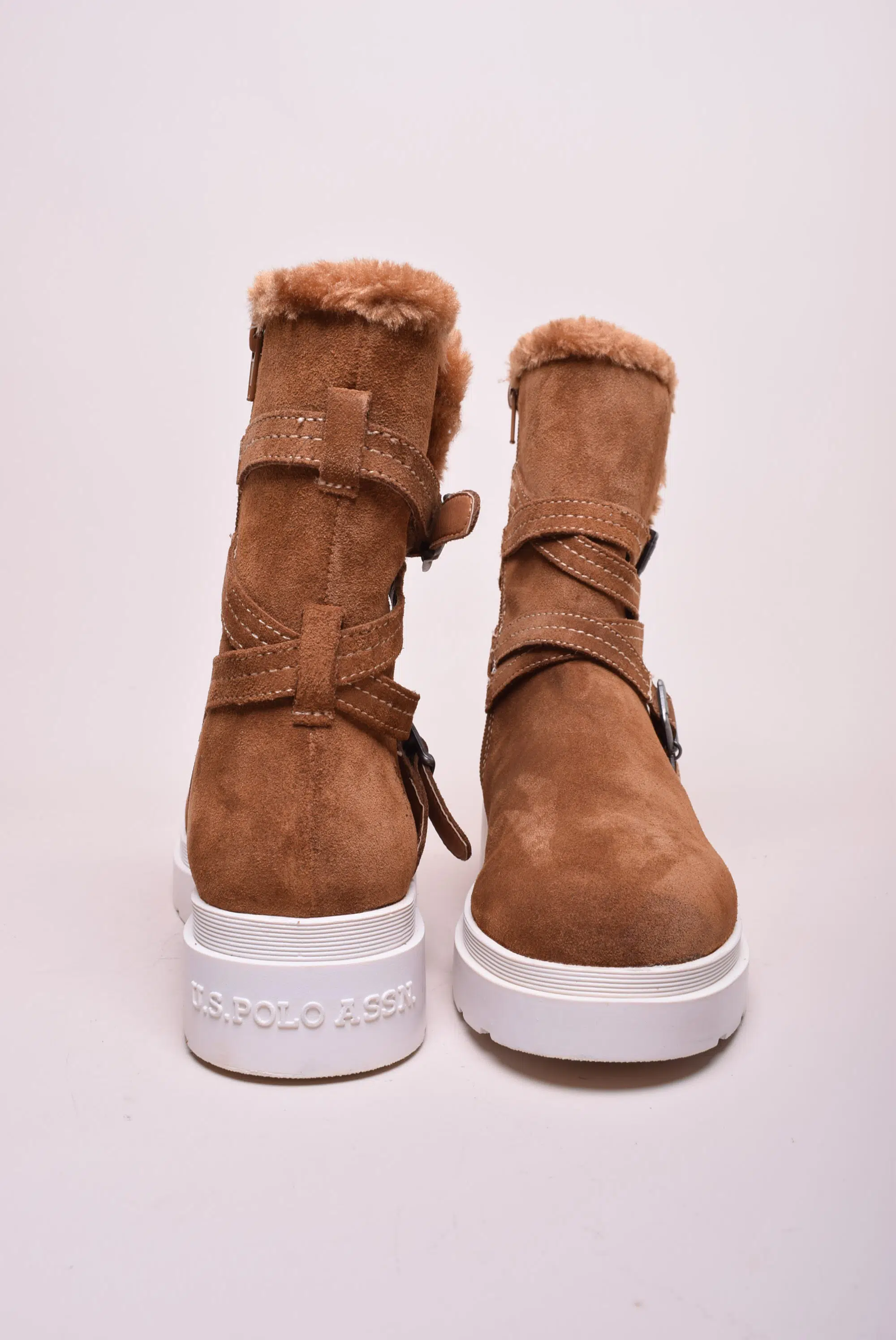 Cizme scurte dama imblanite, cu platforma [2]