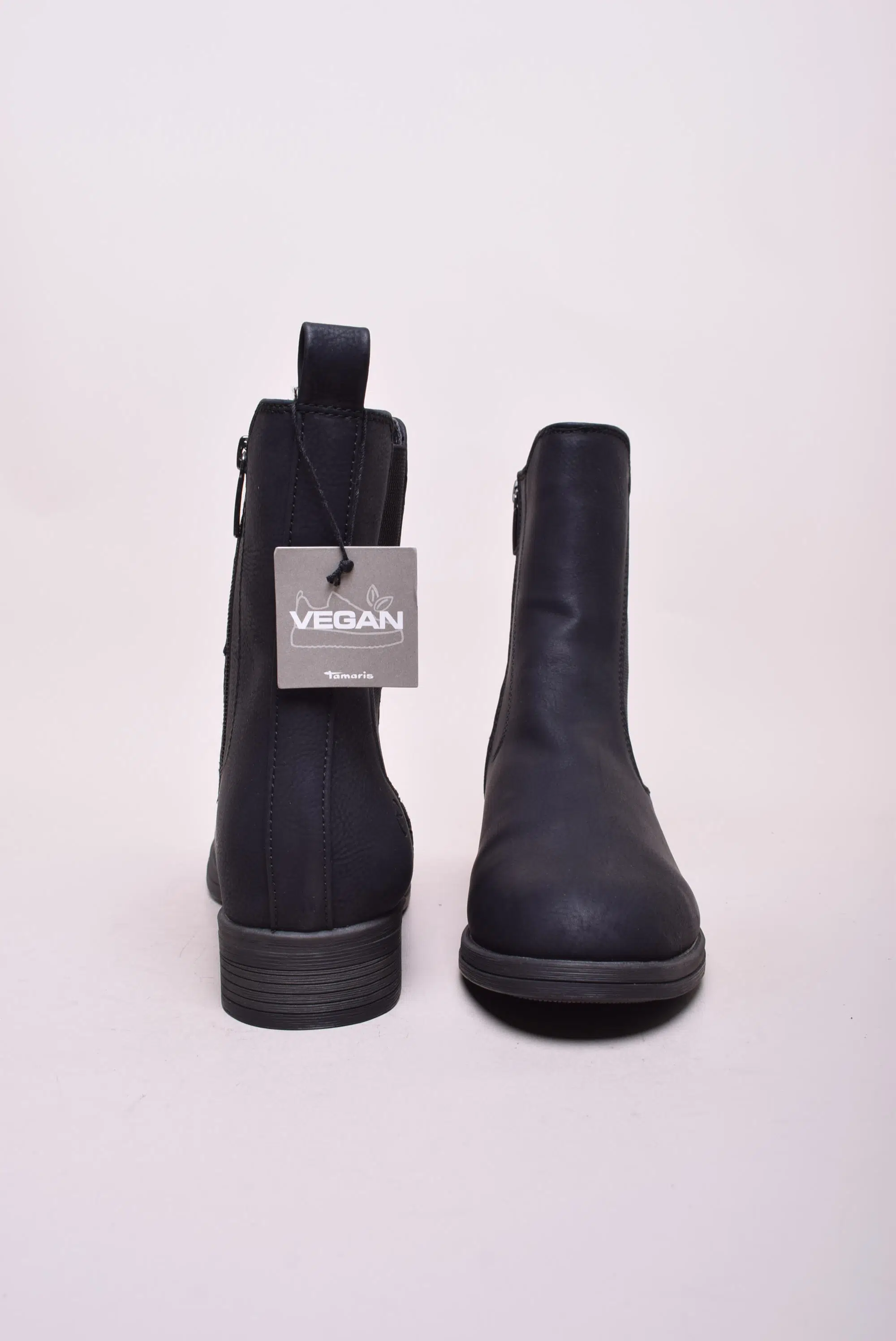 Cizme scurte dama Vegan, captusite [2]