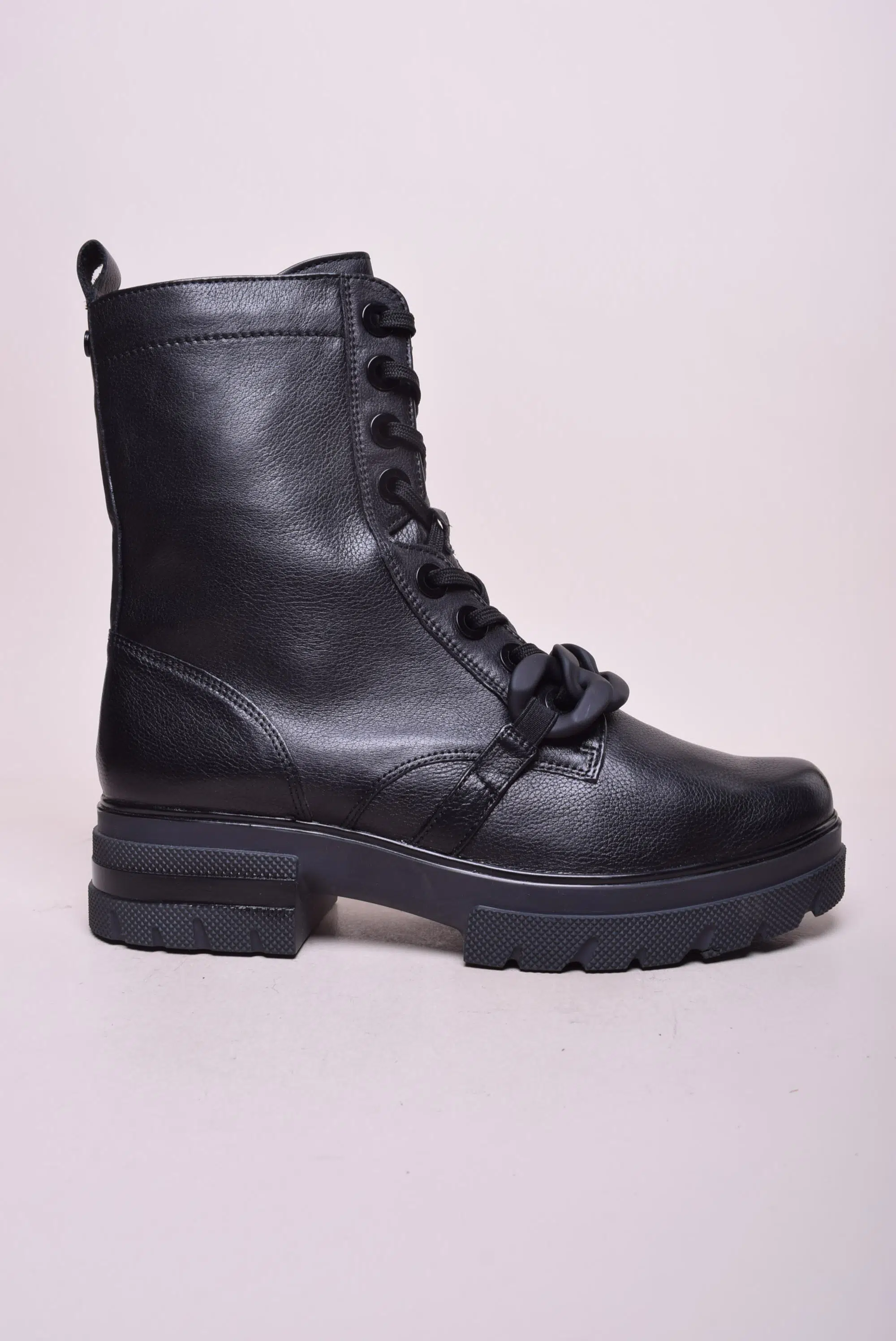 Încălțăminte damă - Ghete dama captusite, cu platforma