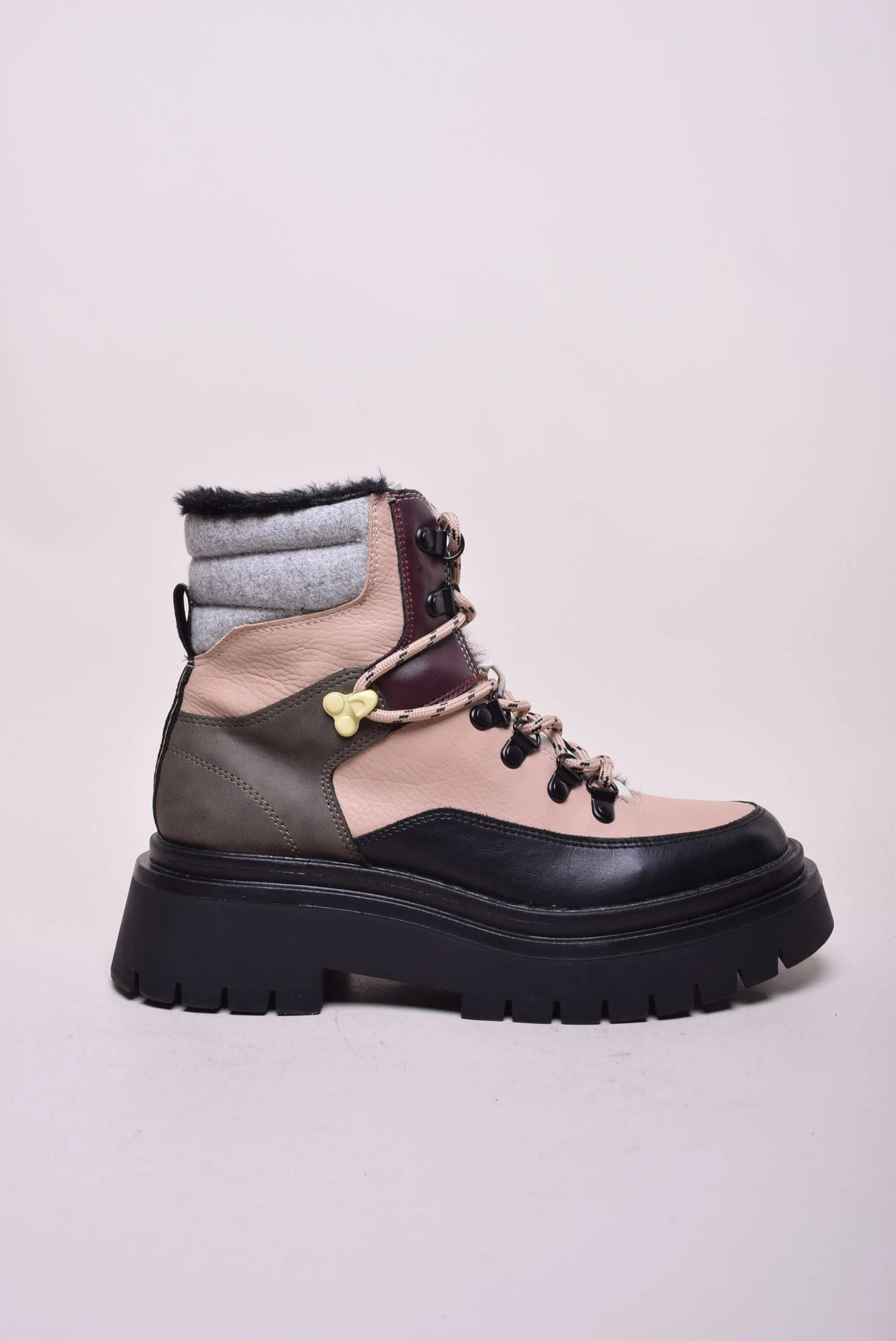 Ghete dama cu platforma, captusite [0]