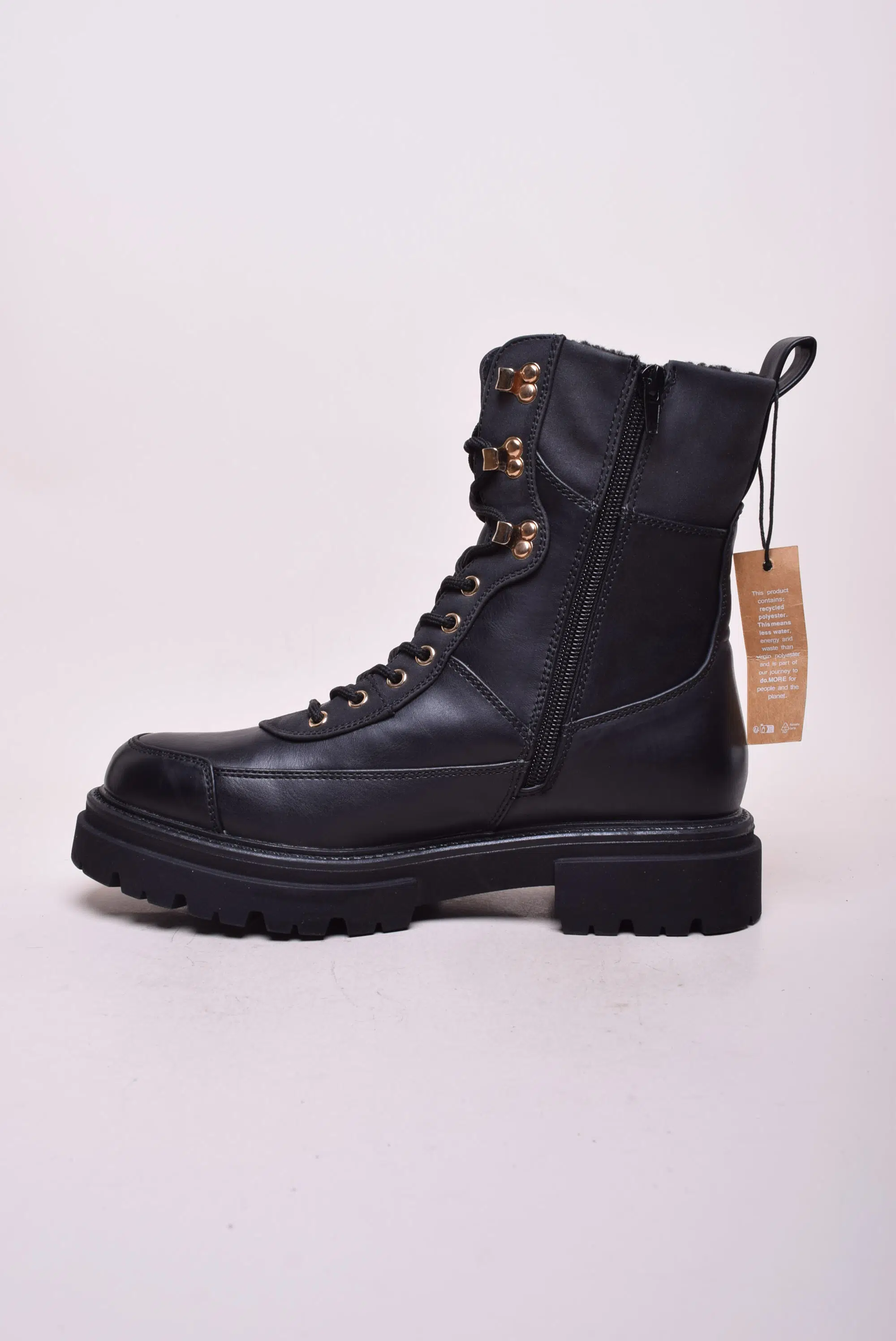 Ghete dama cu platforma, captusite [3]