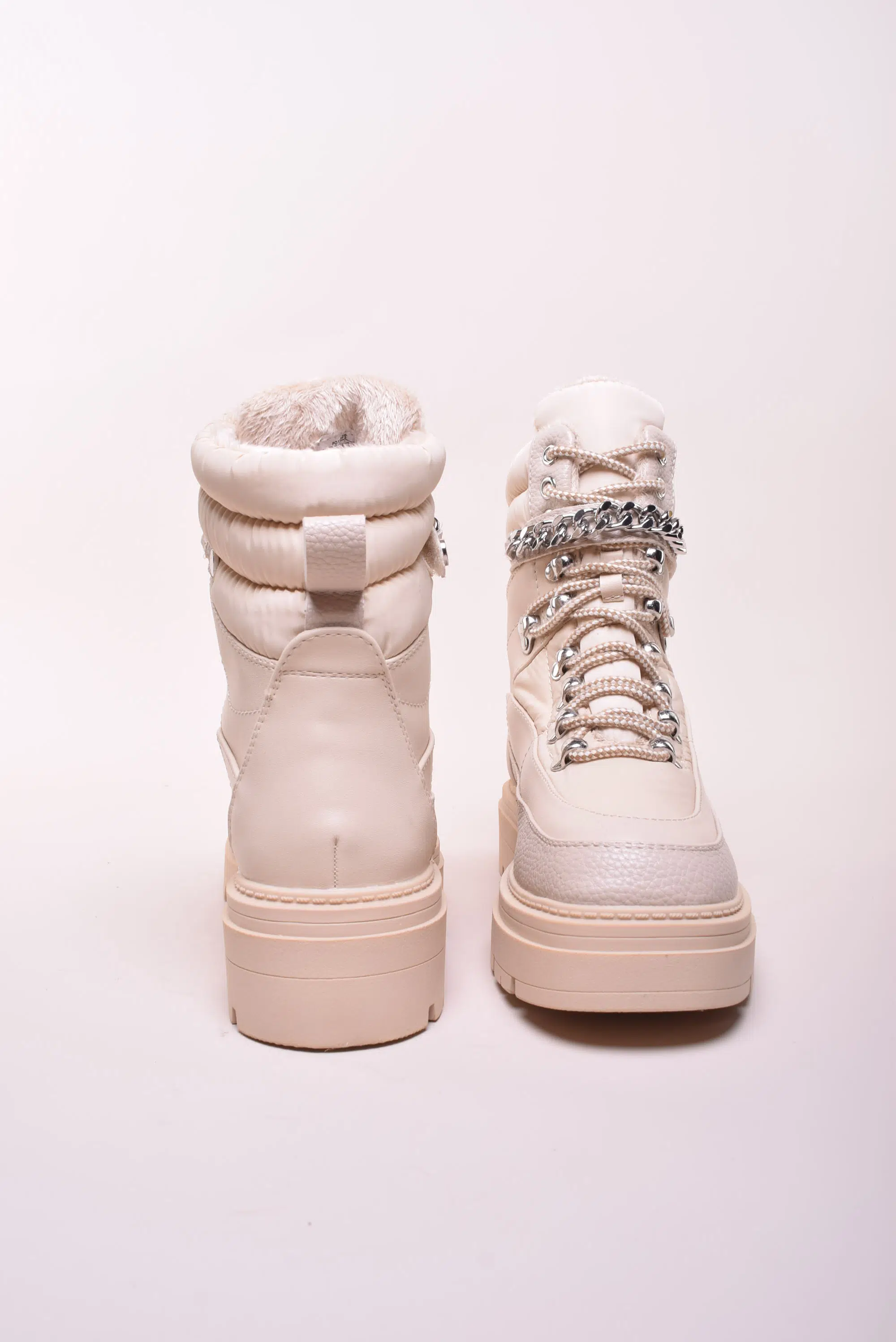 Ghete dama cu platforma, captusite [2]