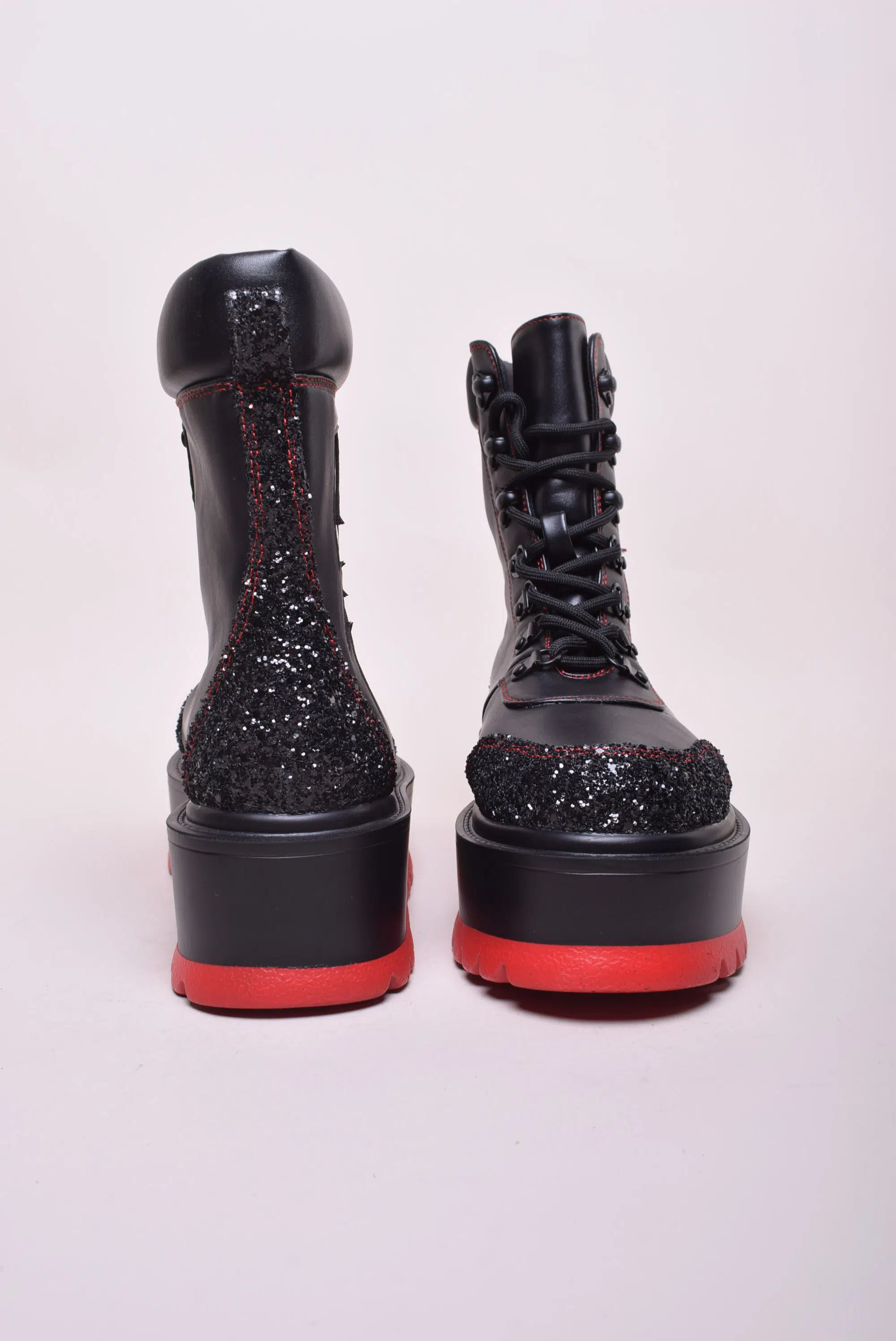 Ghete dama cu platforma, cu sclipici [2]