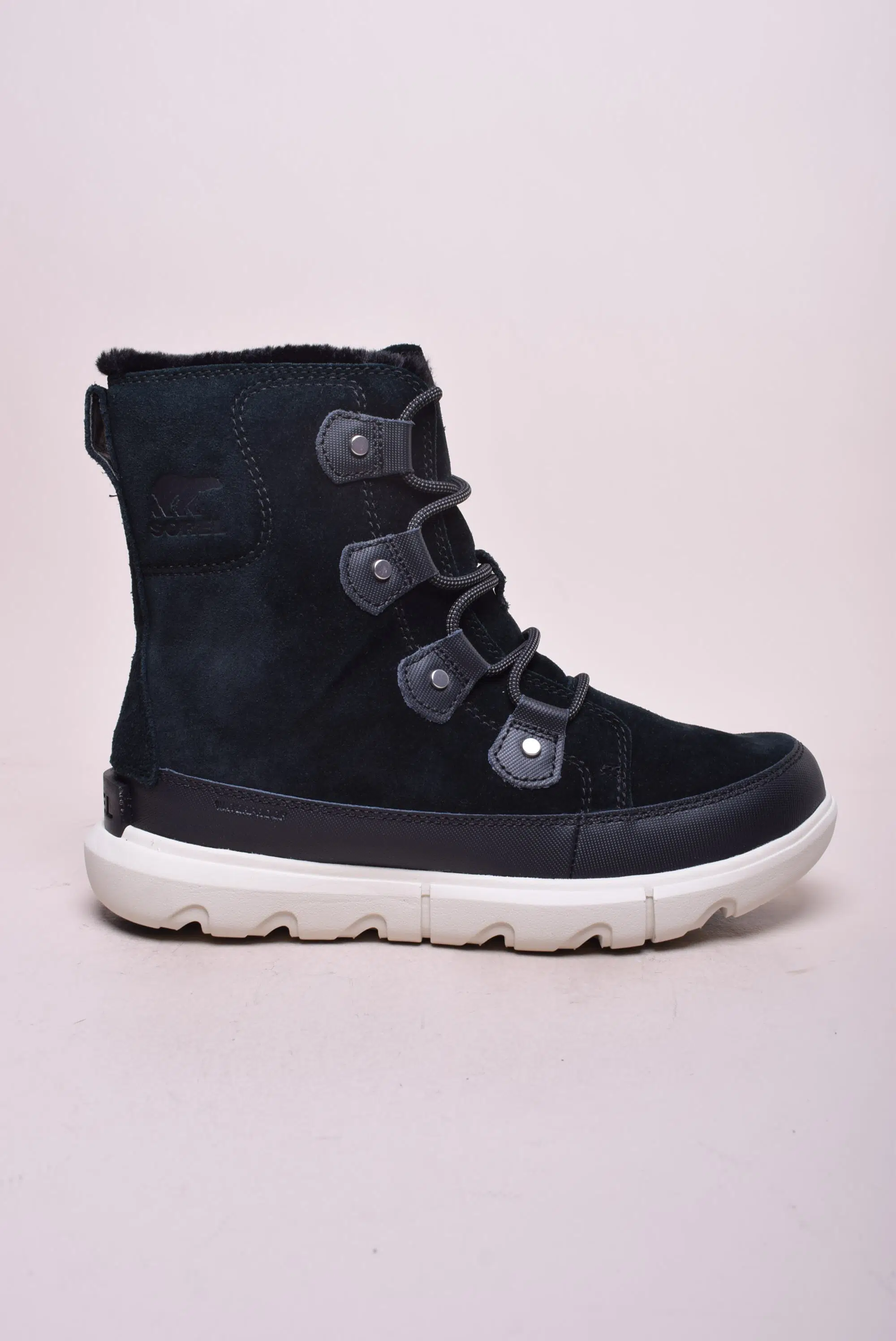 Încălțăminte damă - Ghete dama impermeabile, captusite Explorel II Joan Faux Fur