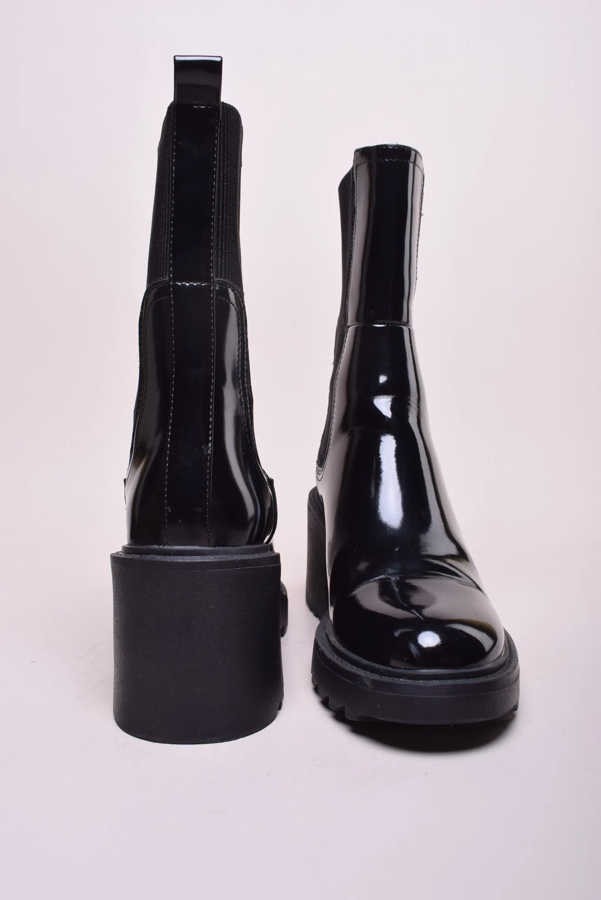 Ghete dama lacuite, cu platforma [2]