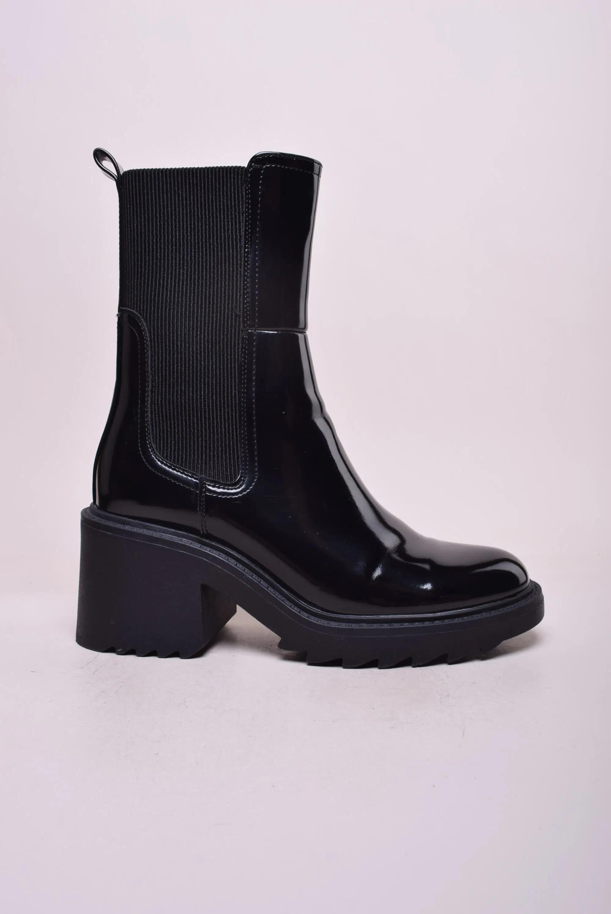 Produse încărcate recent - Ghete dama lacuite, cu platforma