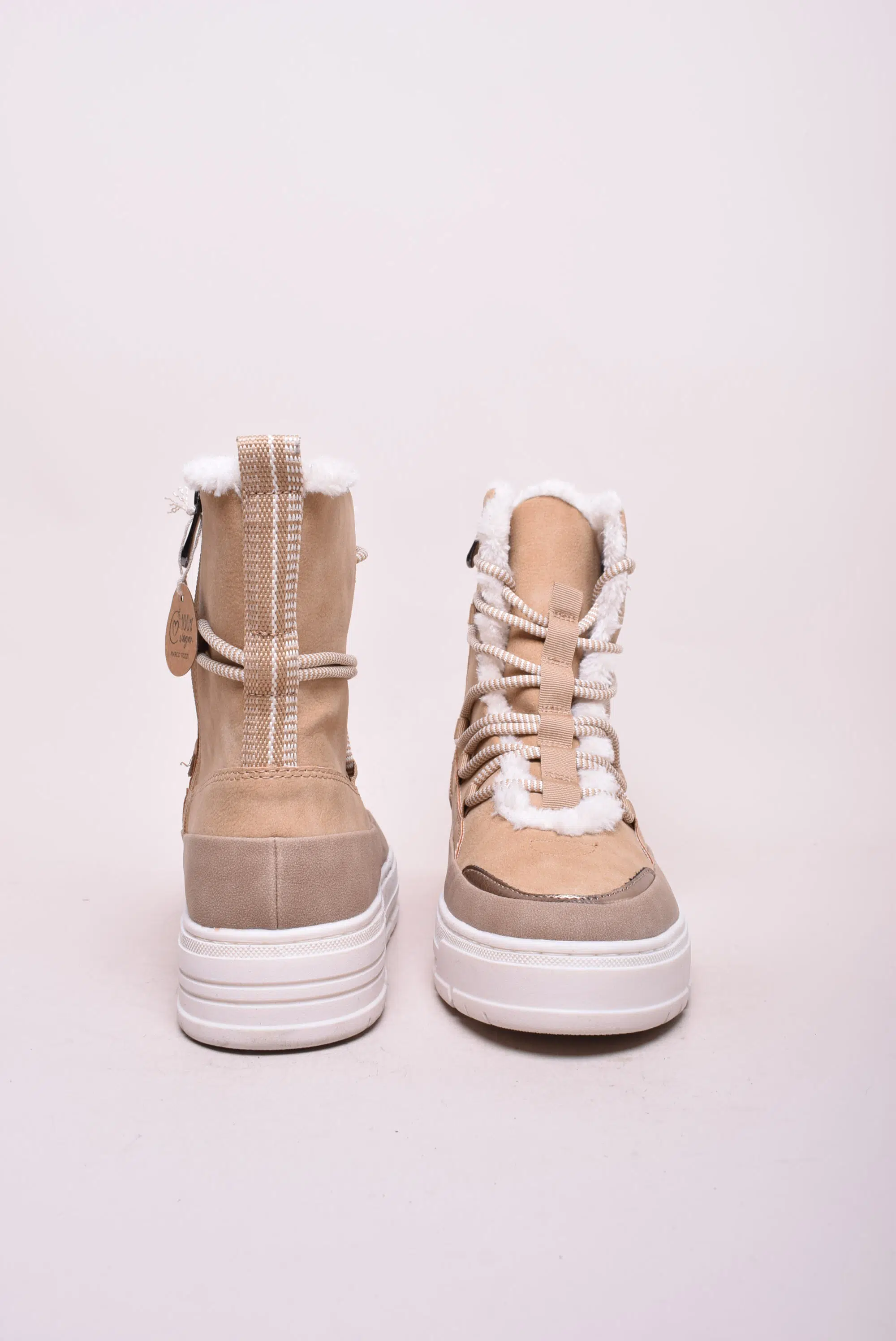 Ghete dama Vegan, cu platforma, captusite [2]