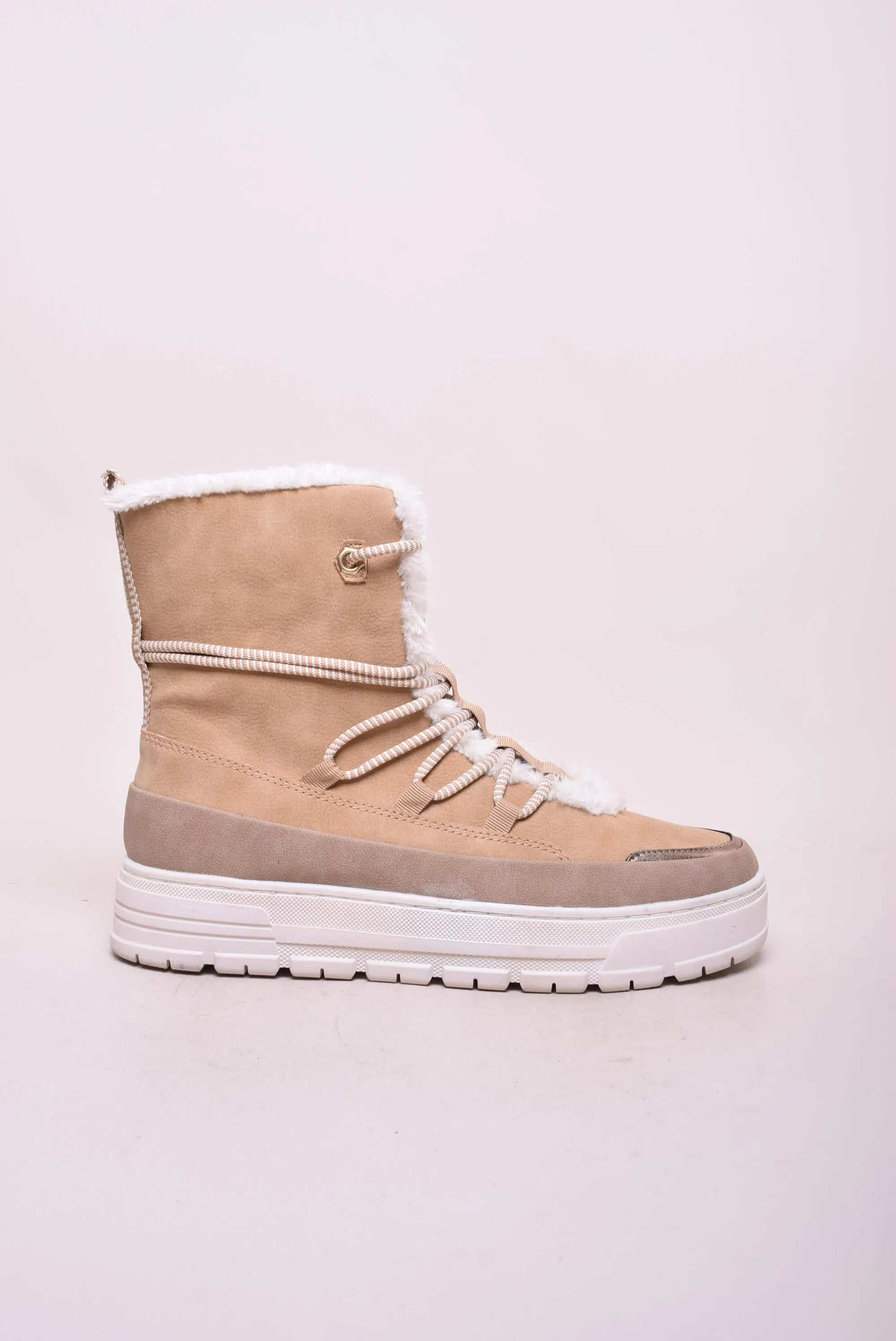 Ghete dama Vegan, cu platforma, captusite [0]