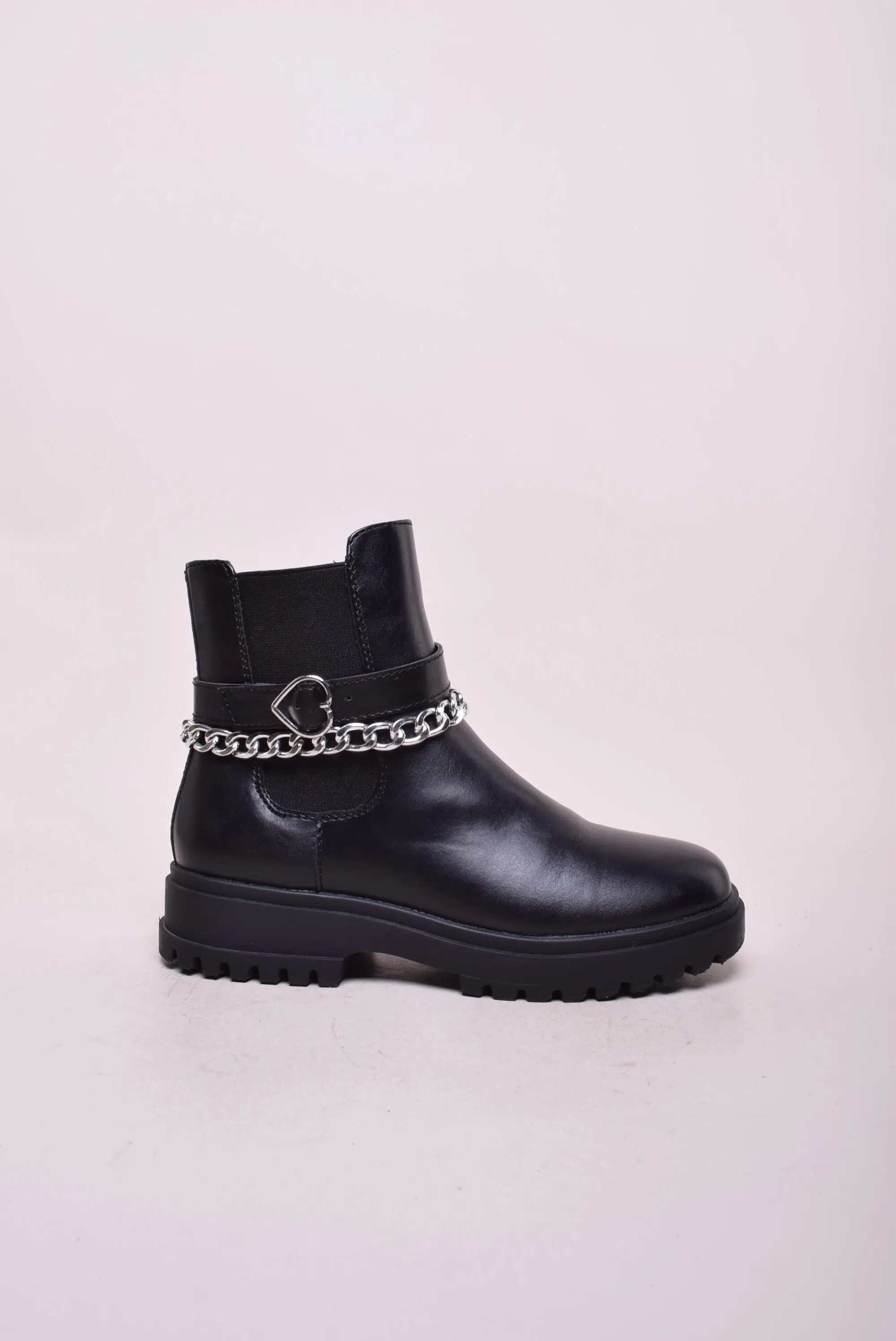 Ghete fete cu platforma, cu lantic [0]