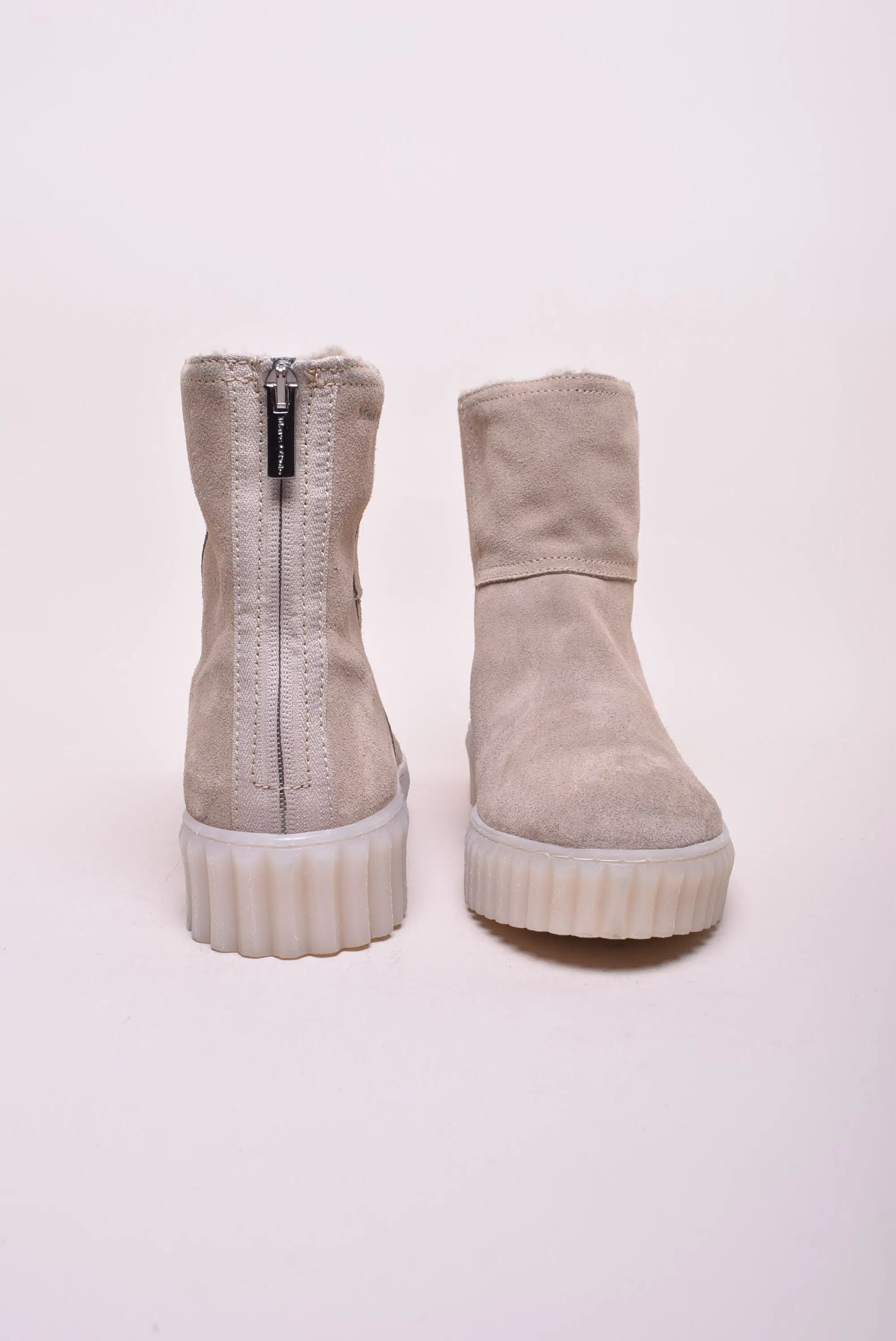 Ghete imblanite dama cu platforma [2]