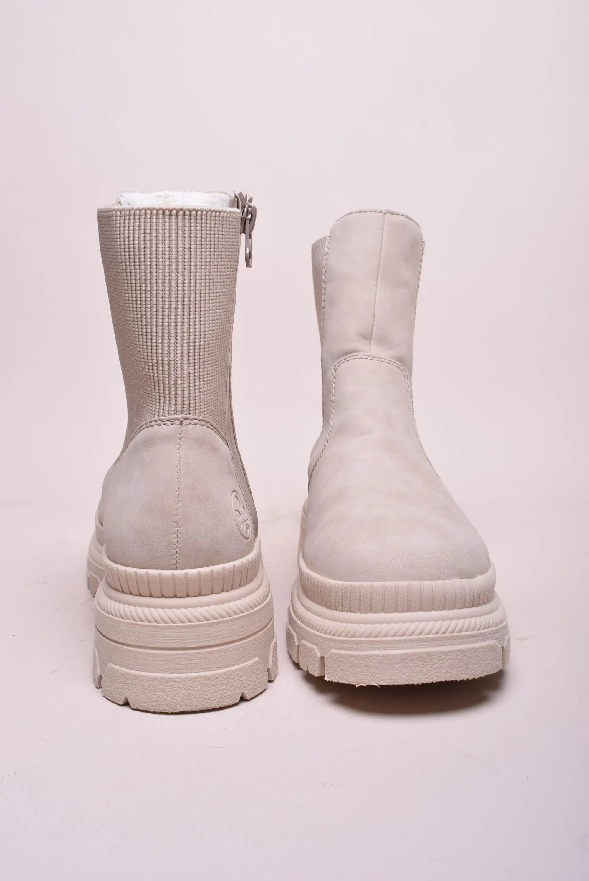 Ghete imblanite dama cu platforma [2]