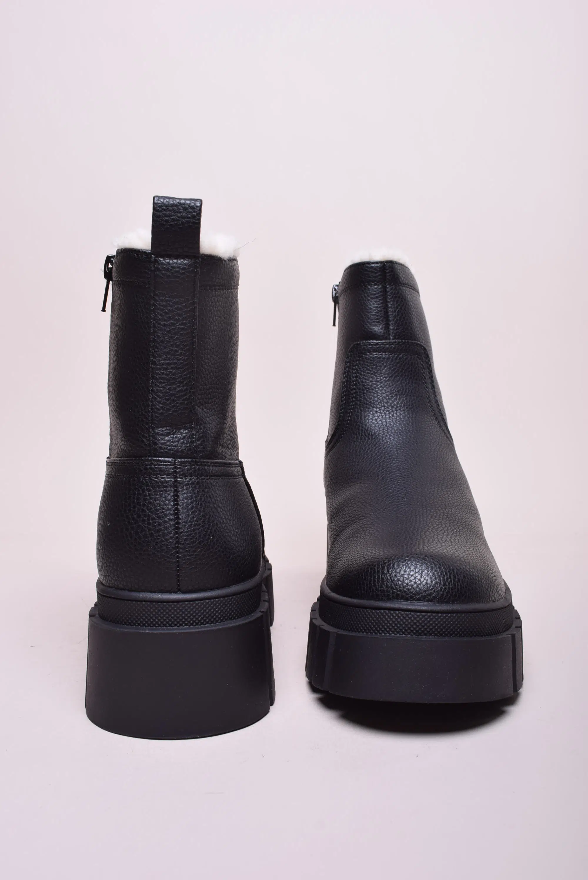 Ghete imblanite dama cu platforma [2]