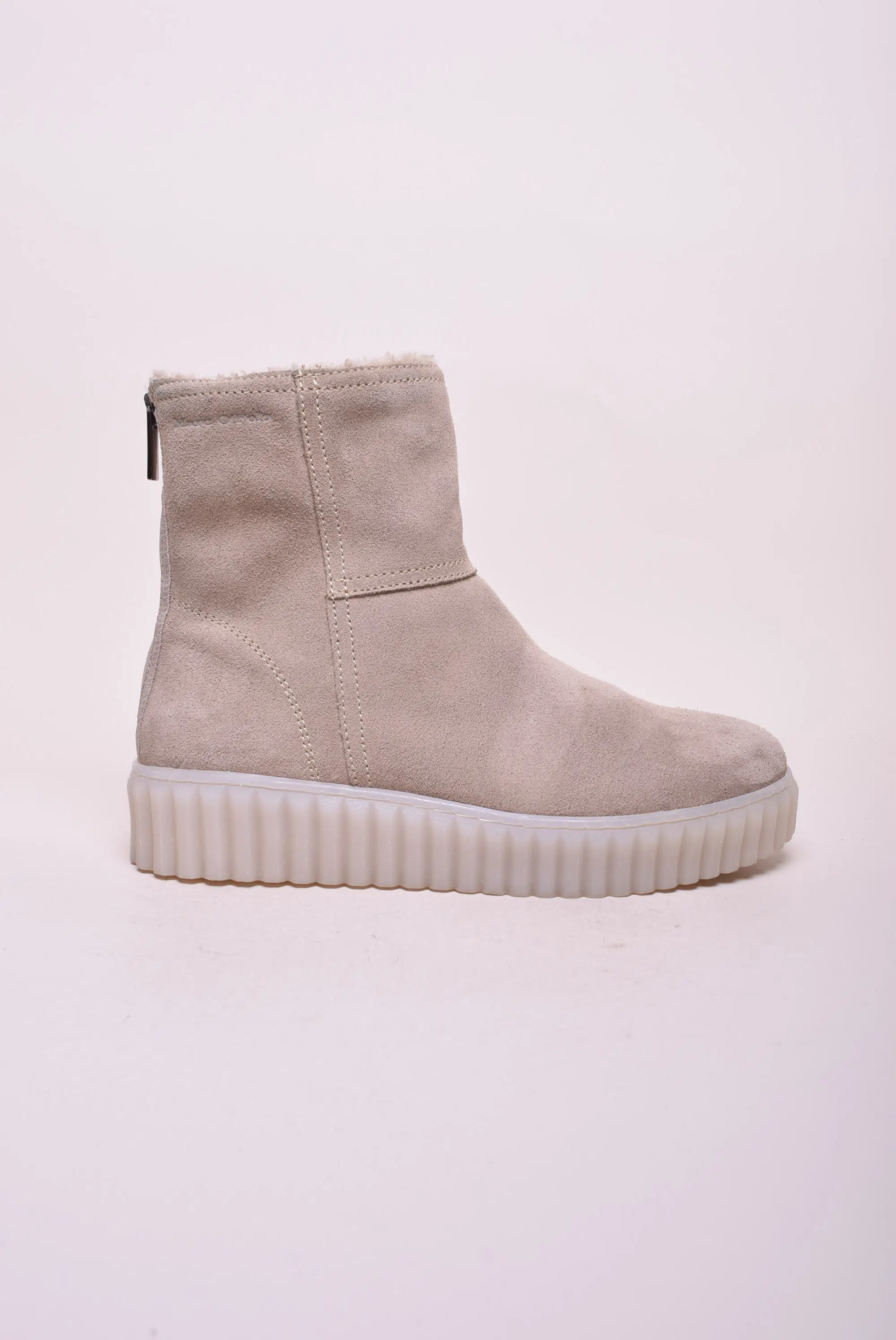 Ghete imblanite dama cu platforma [0]