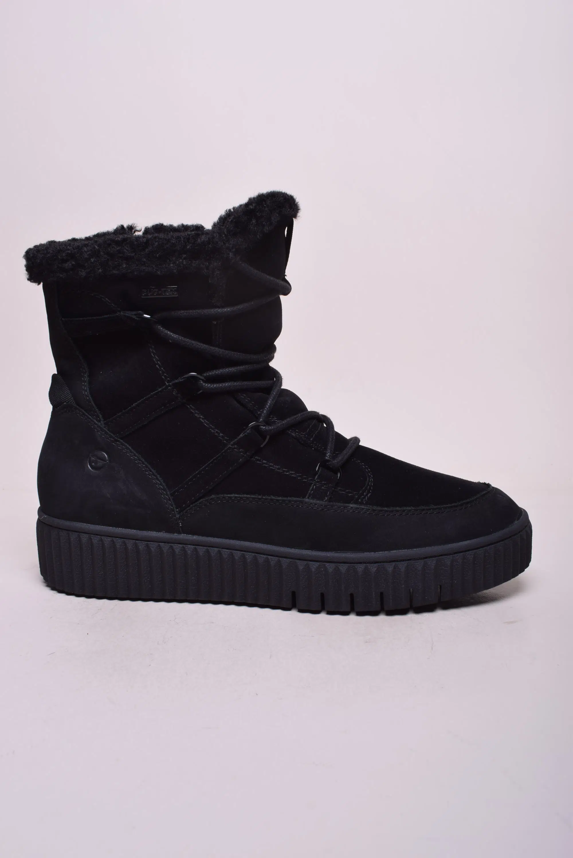 Încălțăminte damă - Ghete imblanite dama cu platforma, impermeabile