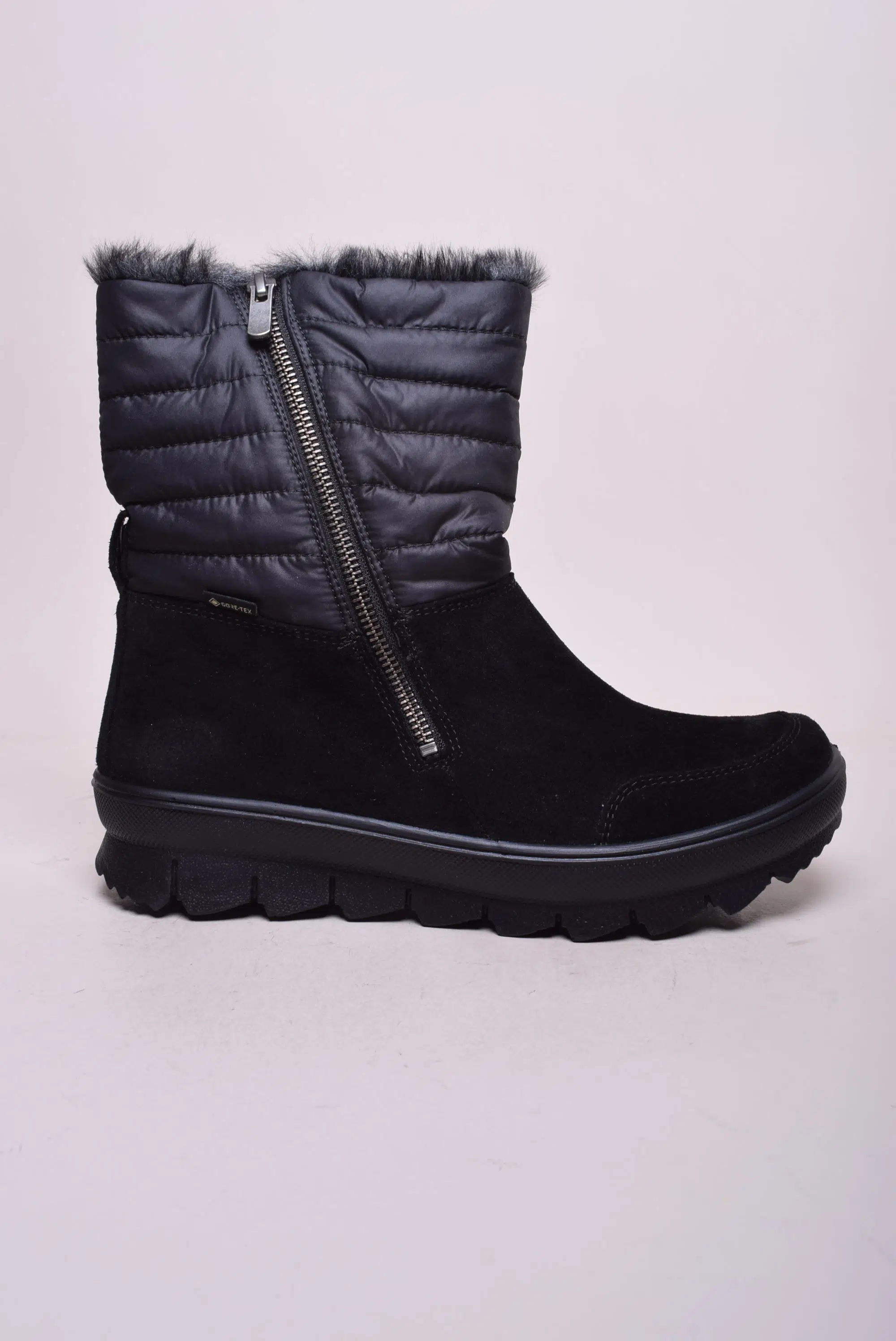 Încălțăminte damă - Ghete imblanite dama cu platforma, impermeabile