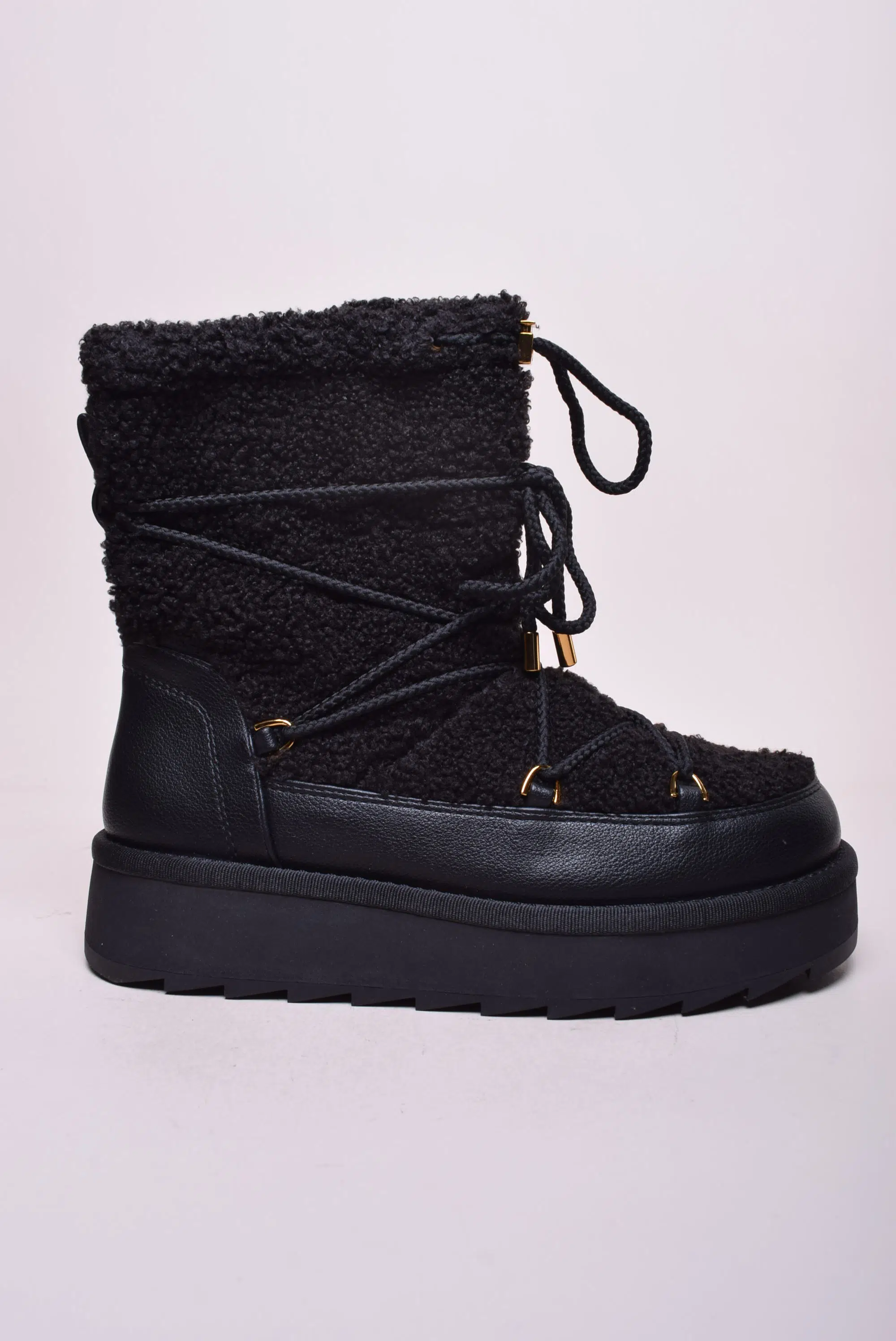 Toate produsele - Ghete imblanite dama impermeabile, cu platforma