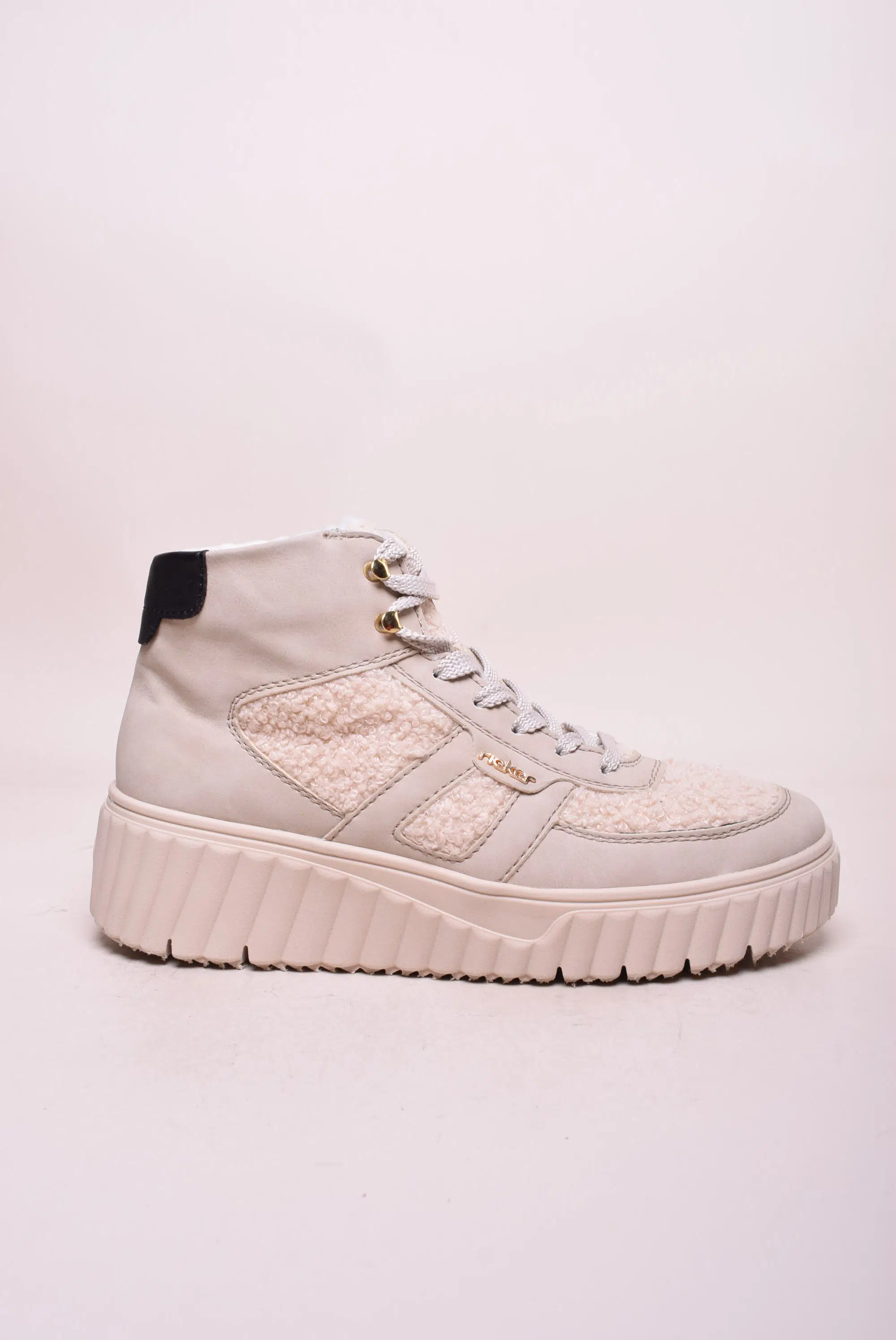 Ghete imblanite dama sport, cu platforma [0]