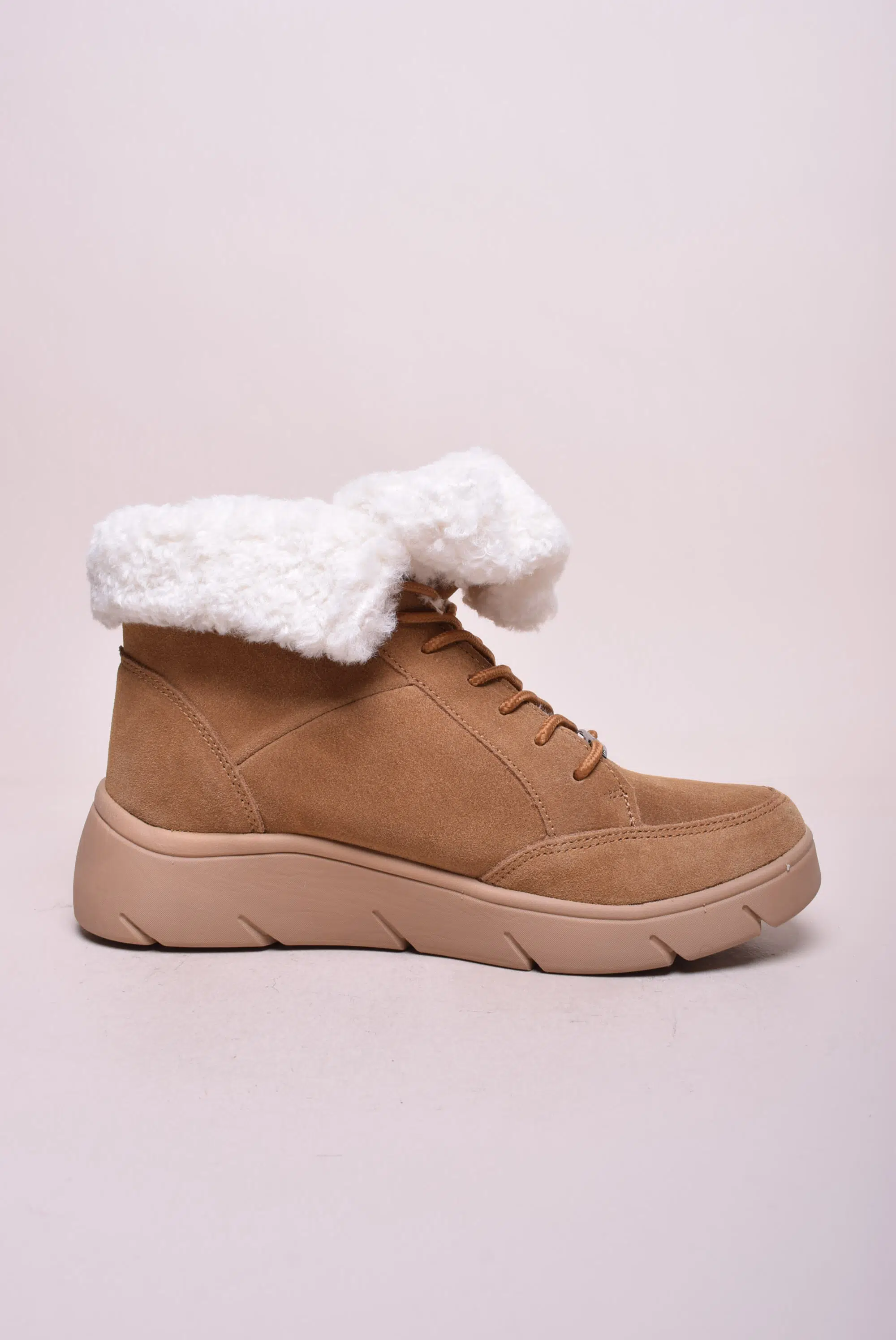 Ghete imblanite dama Stelvio, cu platforma [3]