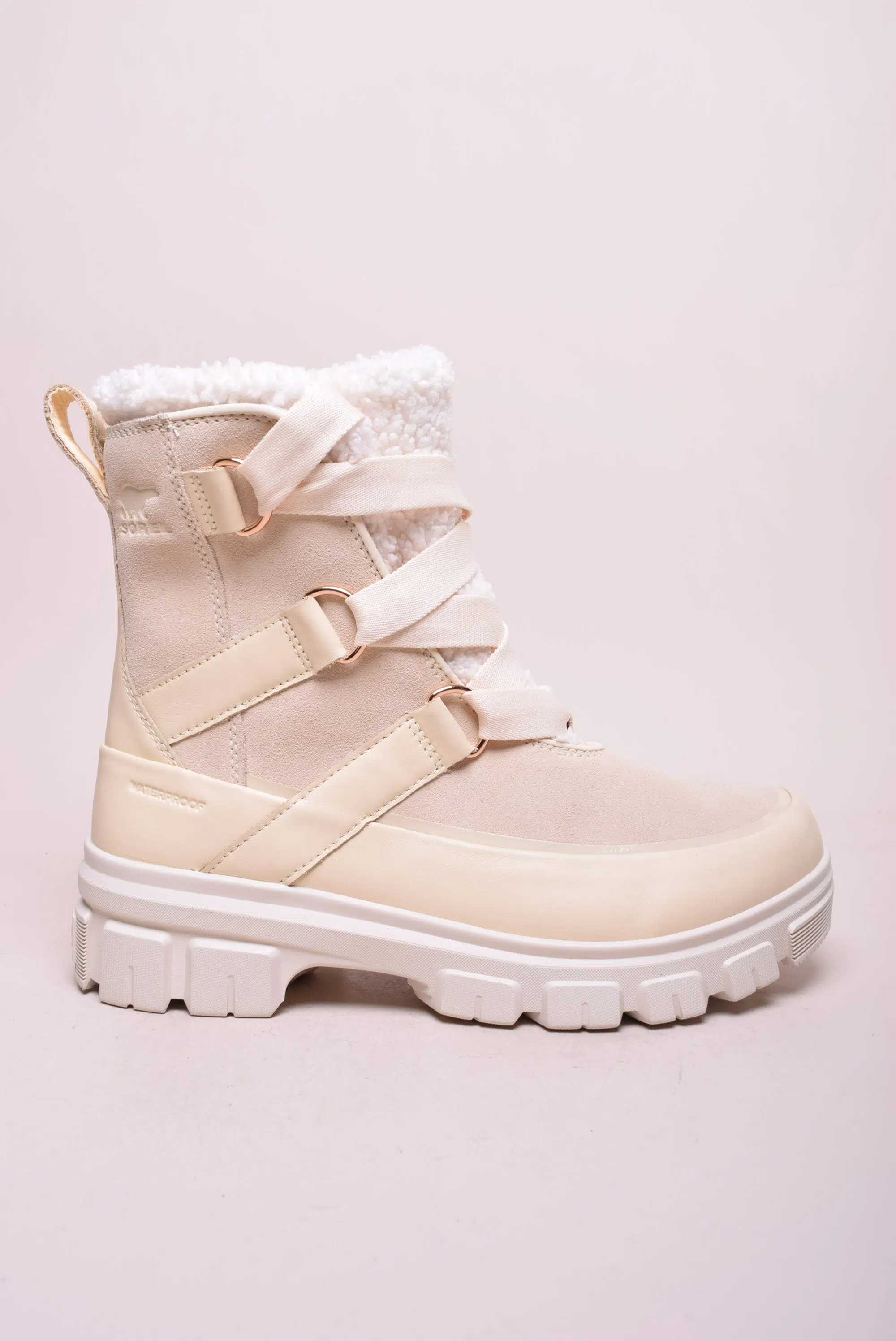 OUTLET - Ghete imblanite dama Torino V Resort, impermeabile, cu platforma