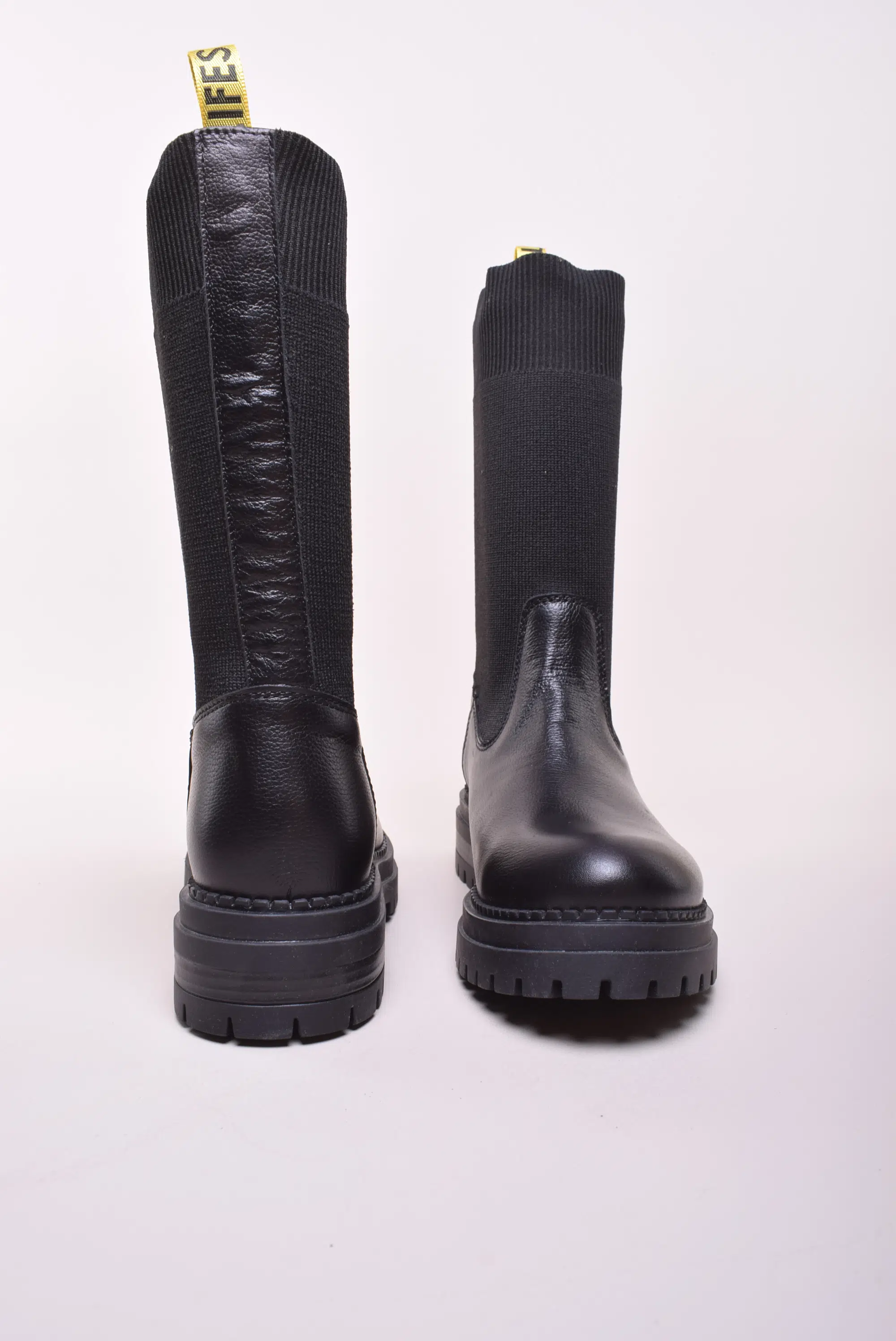 Ghete inalte dama tip soseta cu material elastic [2]