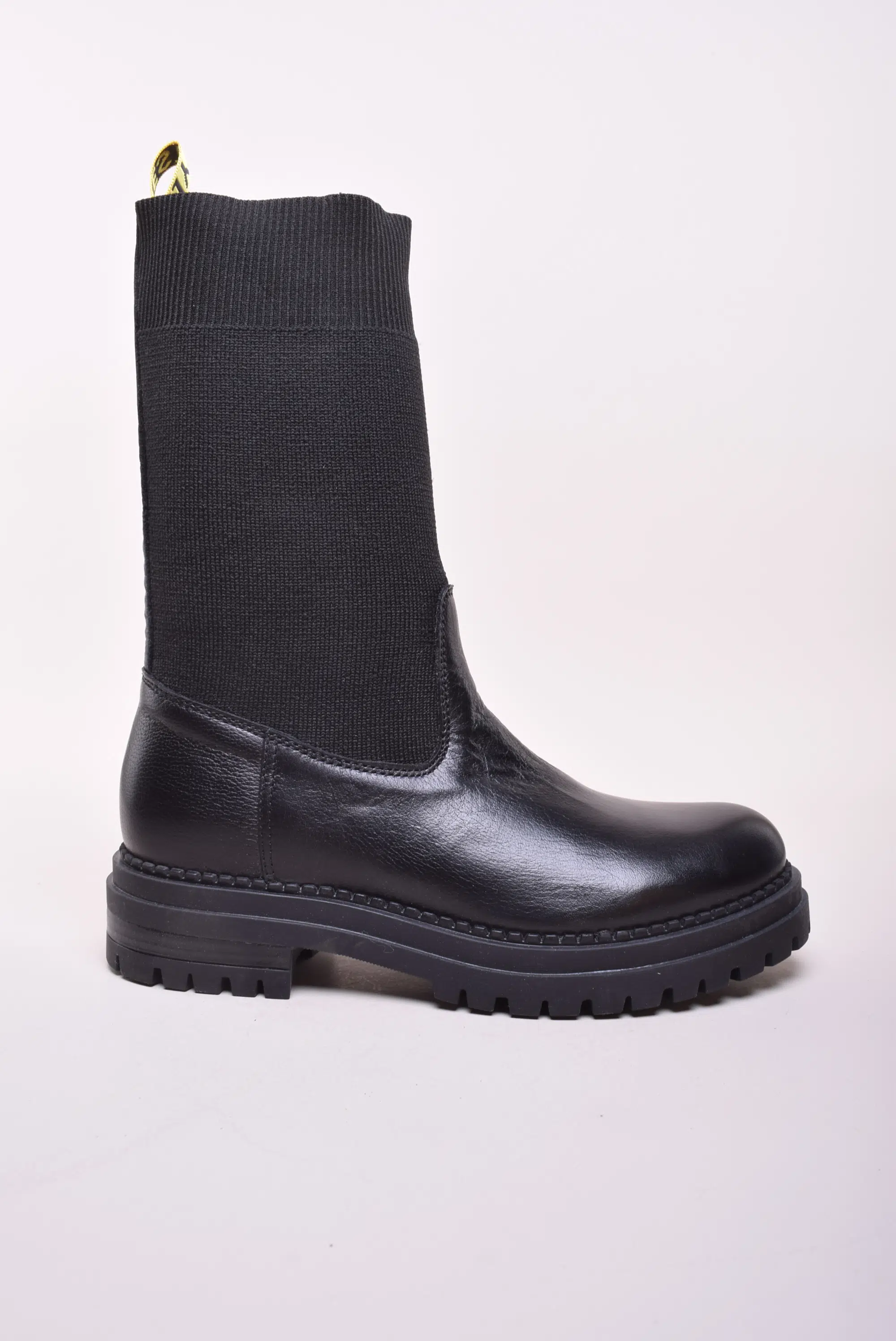 Toate produsele - Ghete inalte dama tip soseta cu material elastic