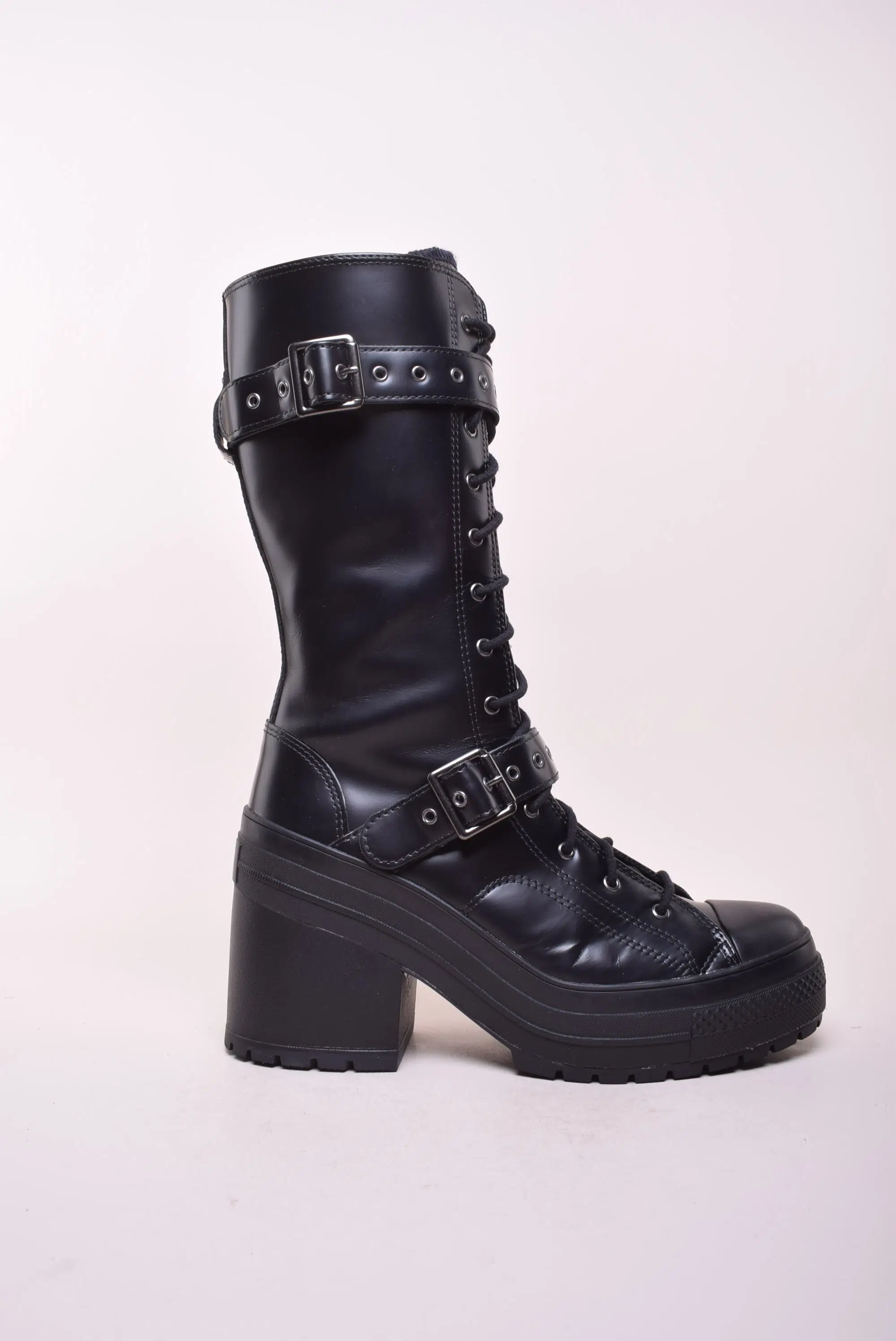 Ghete inalte dama All Star, cu platforma [0]