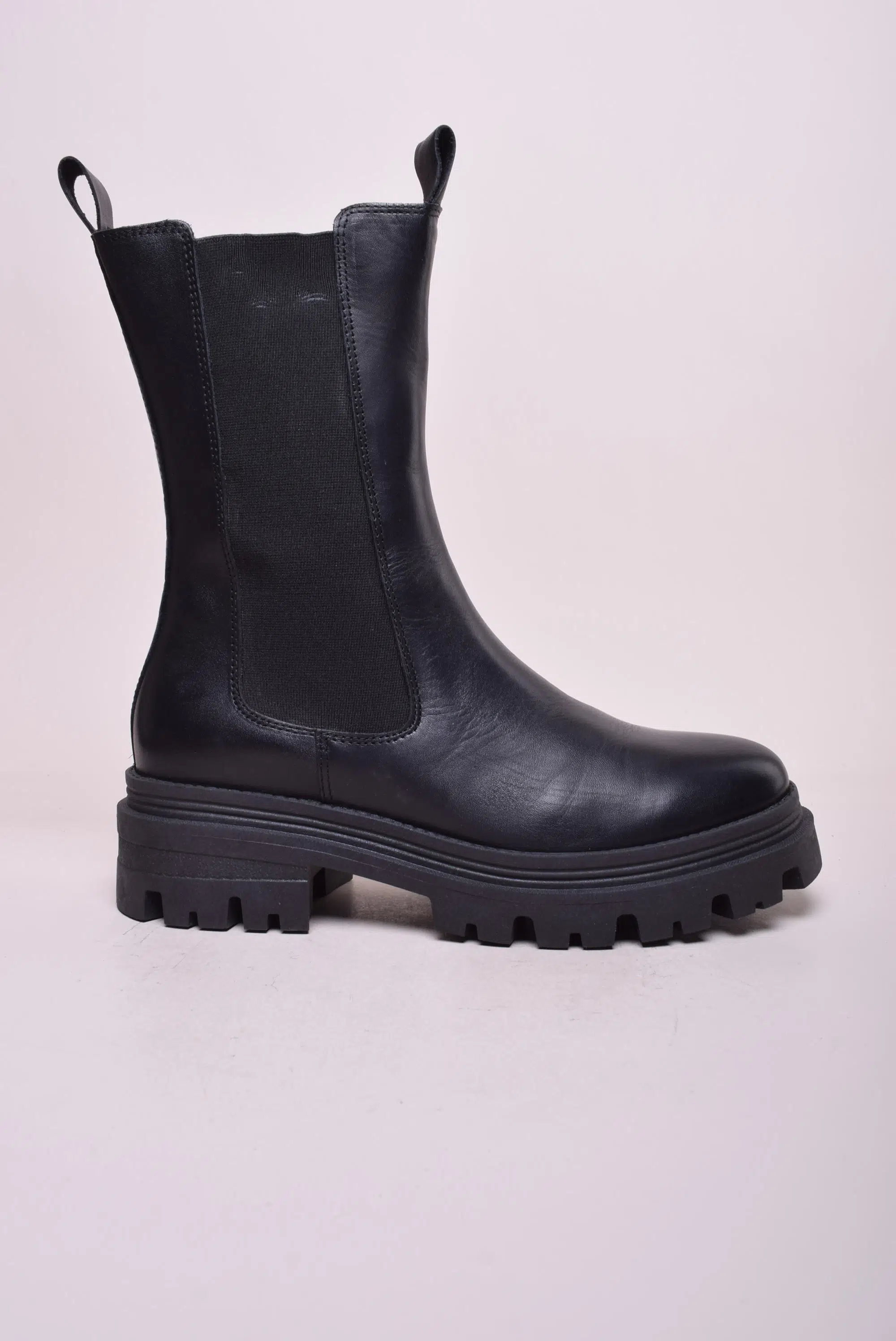 SALE % - Ghete inalte dama captusite, cu platforma