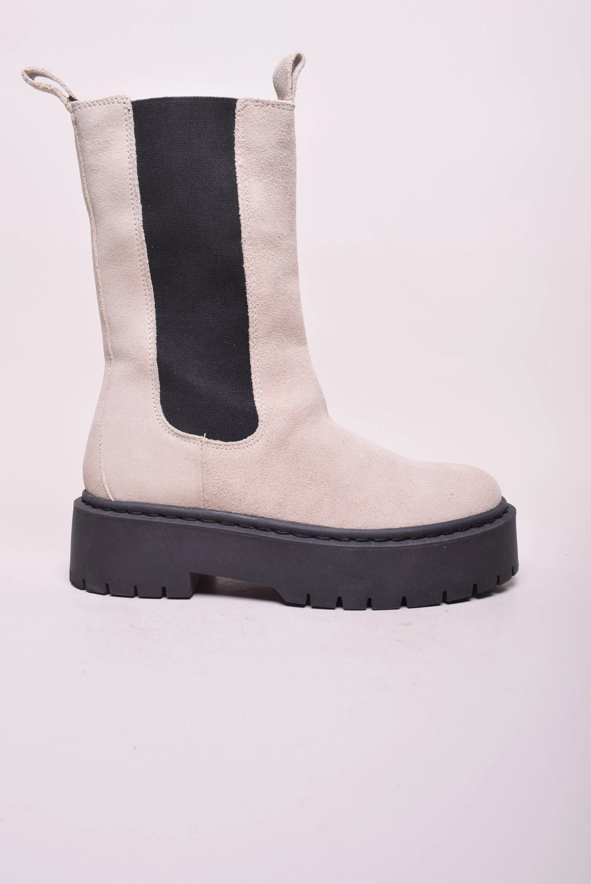 Încălțăminte damă - Ghete inalte dama cu platforma