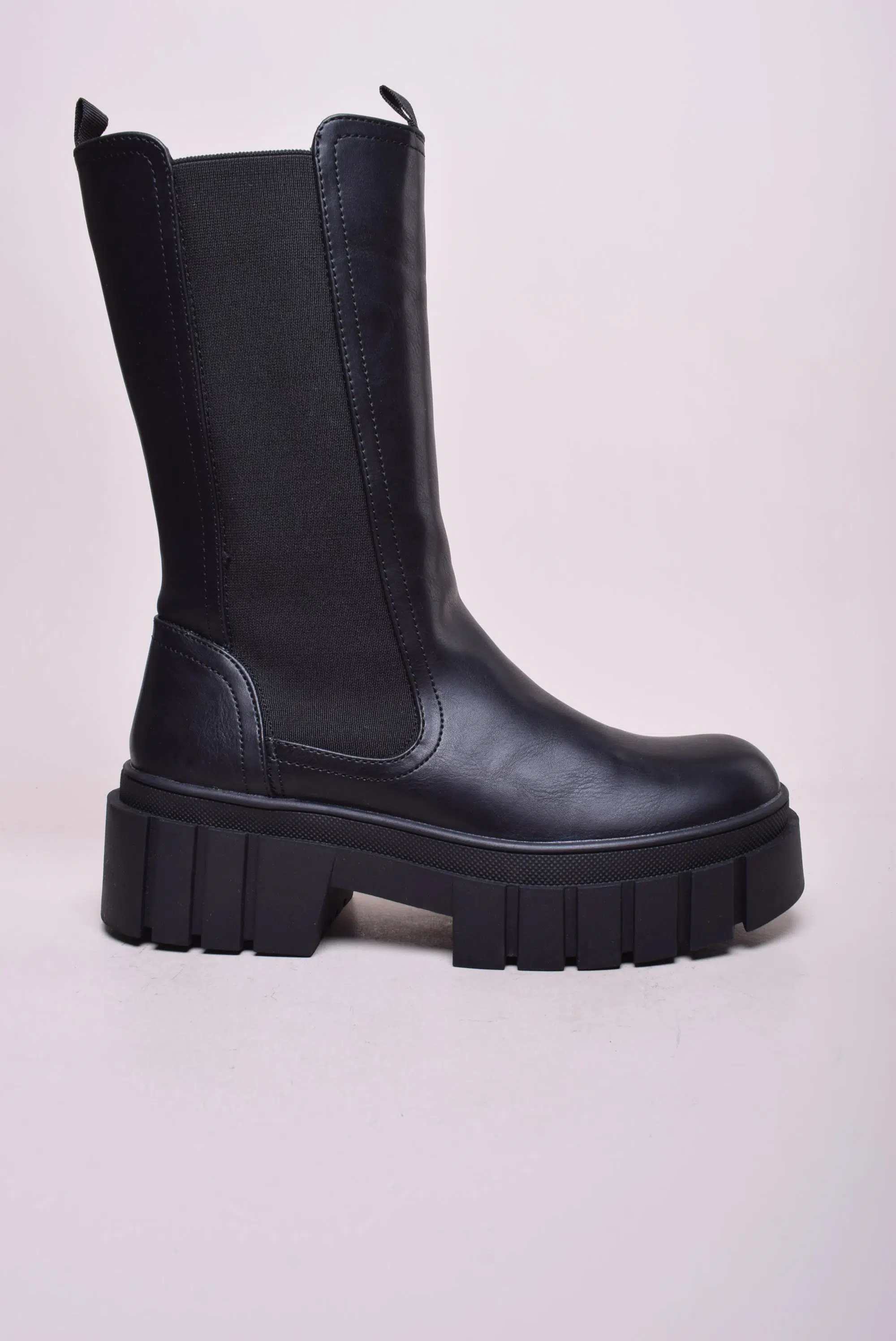 Ghete și botine damă - Ghete inalte dama cu platforma