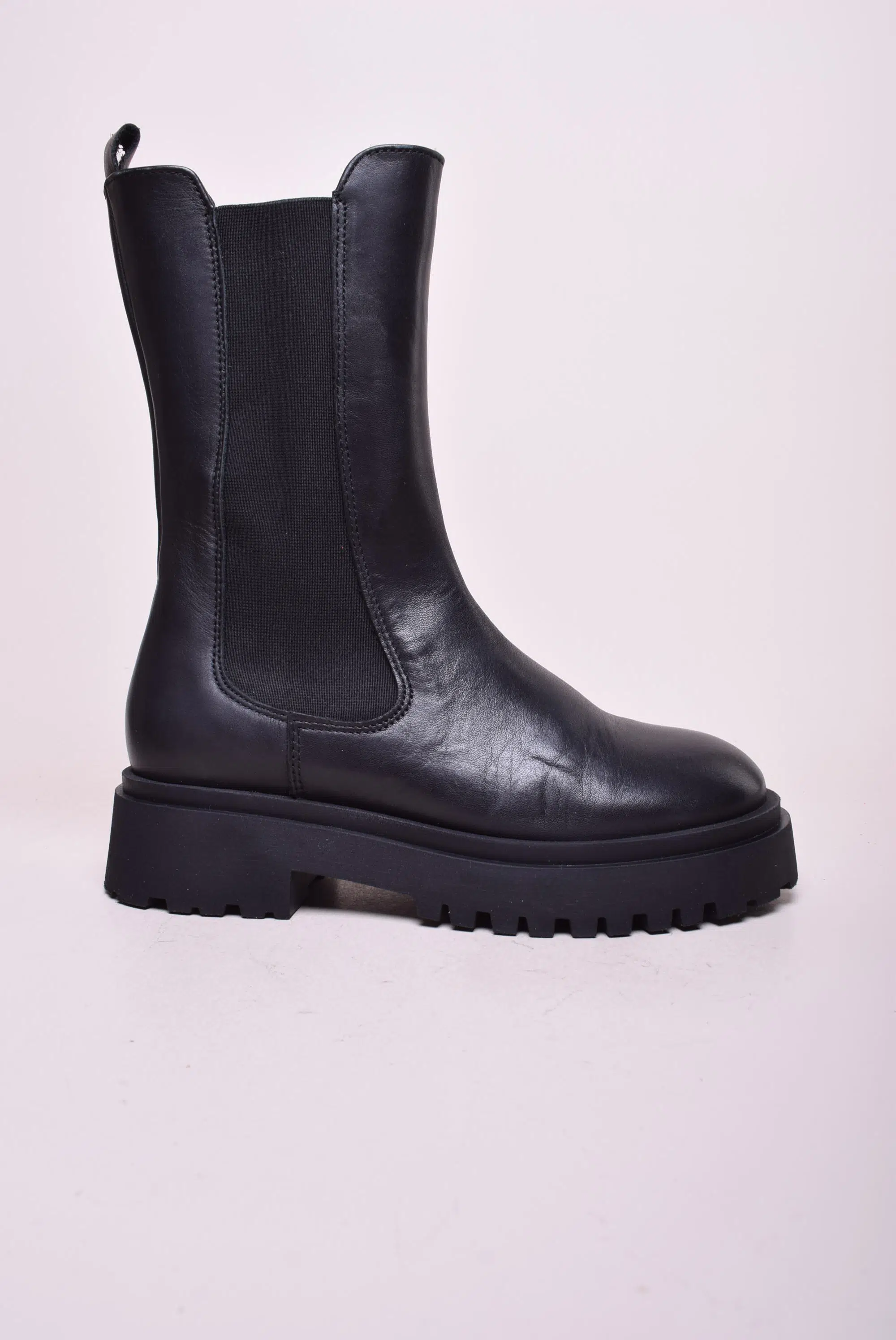 Încălțăminte damă - Ghete inalte dama cu platforma