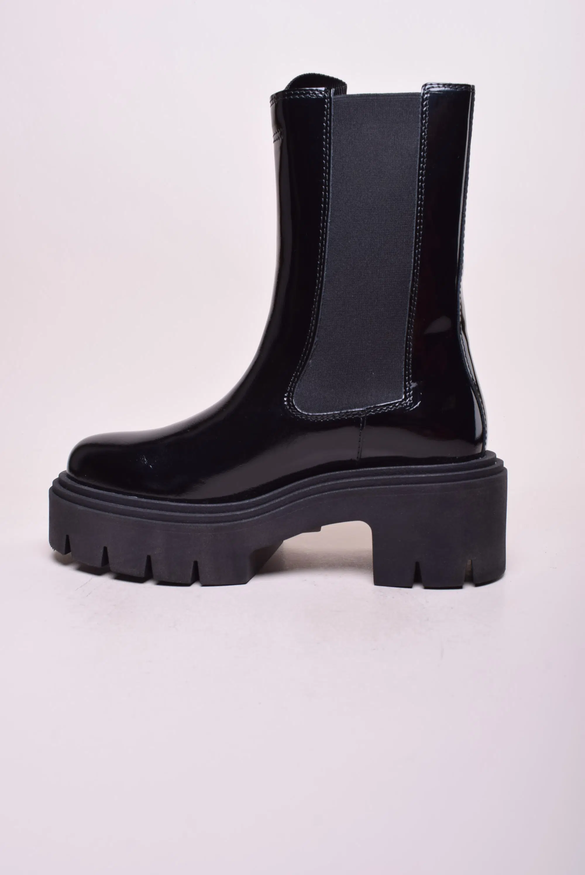 Ghete inalte dama lacuite, cu platforma [3]