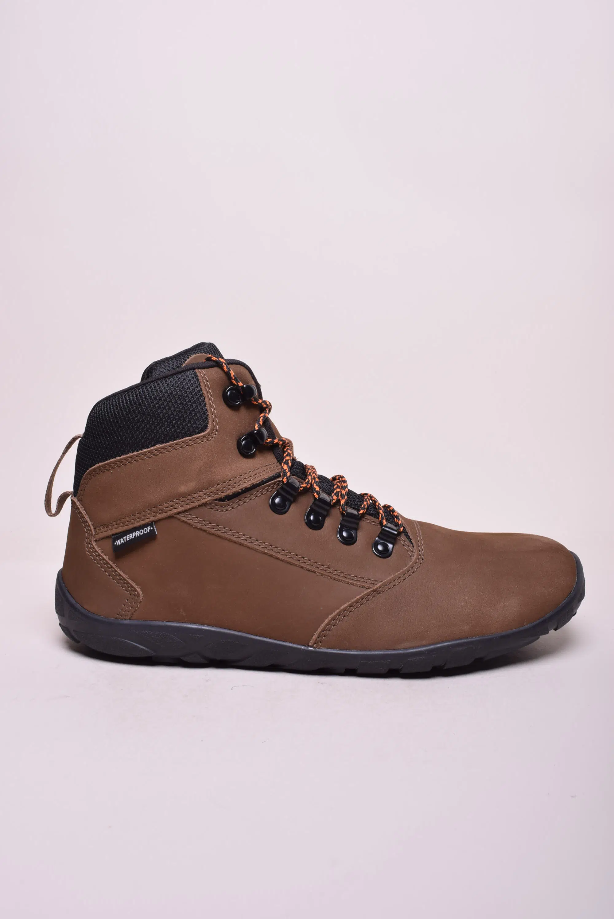 Încălțăminte bărbați - Ghete trekking barbati Portland Barefoot, impermeabile