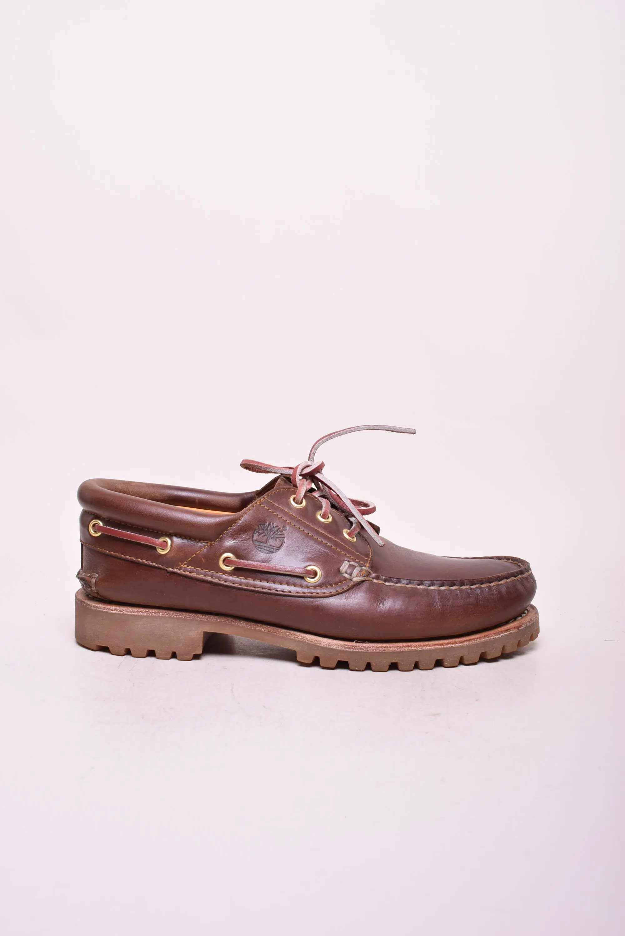 Timberland 50009　3eye 41 26cm モカシン Timberland Men's Authentics 3 Eye Classic 50009 Leather Deck