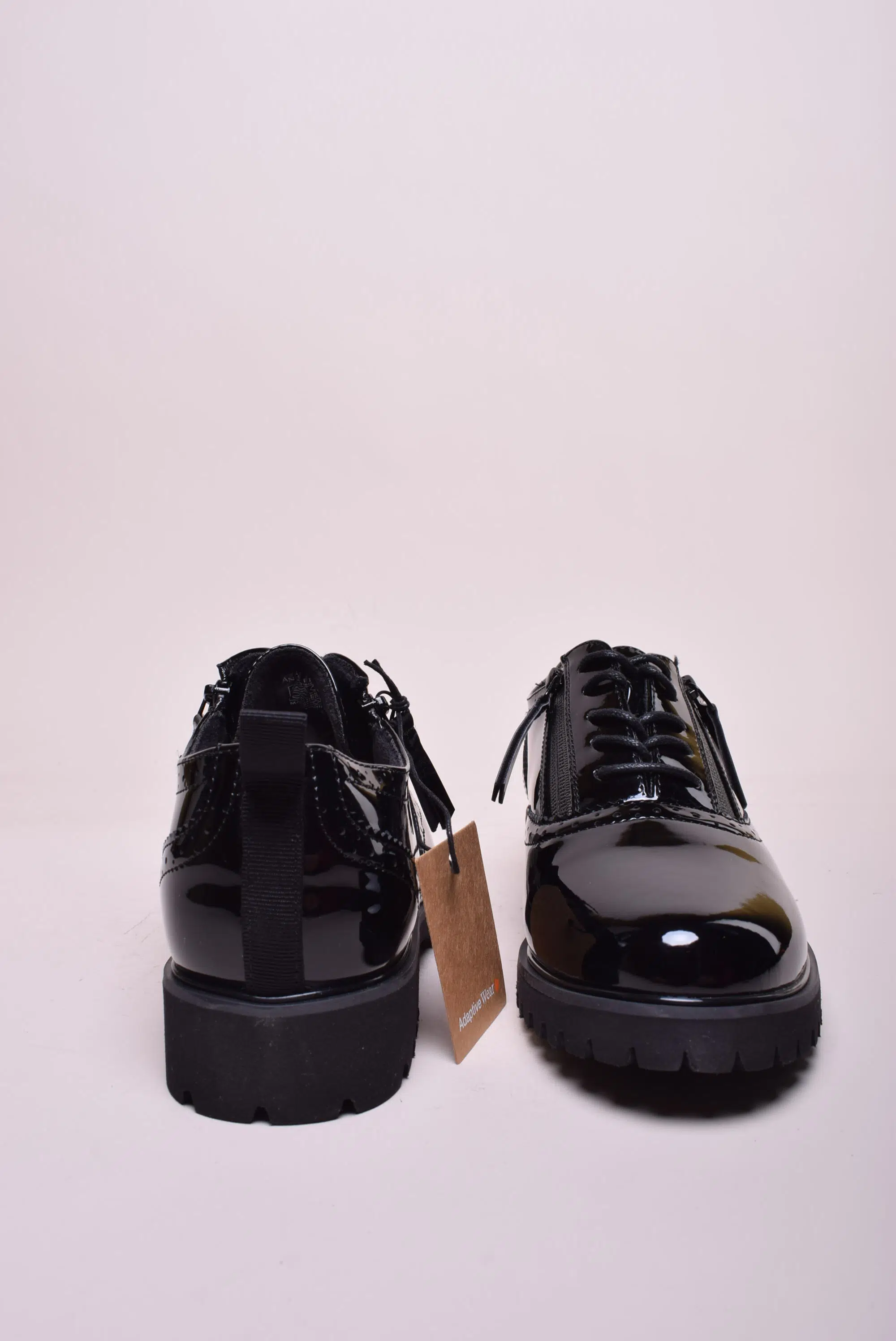 Pantofi casual dama lacuiti, captusiti [2]