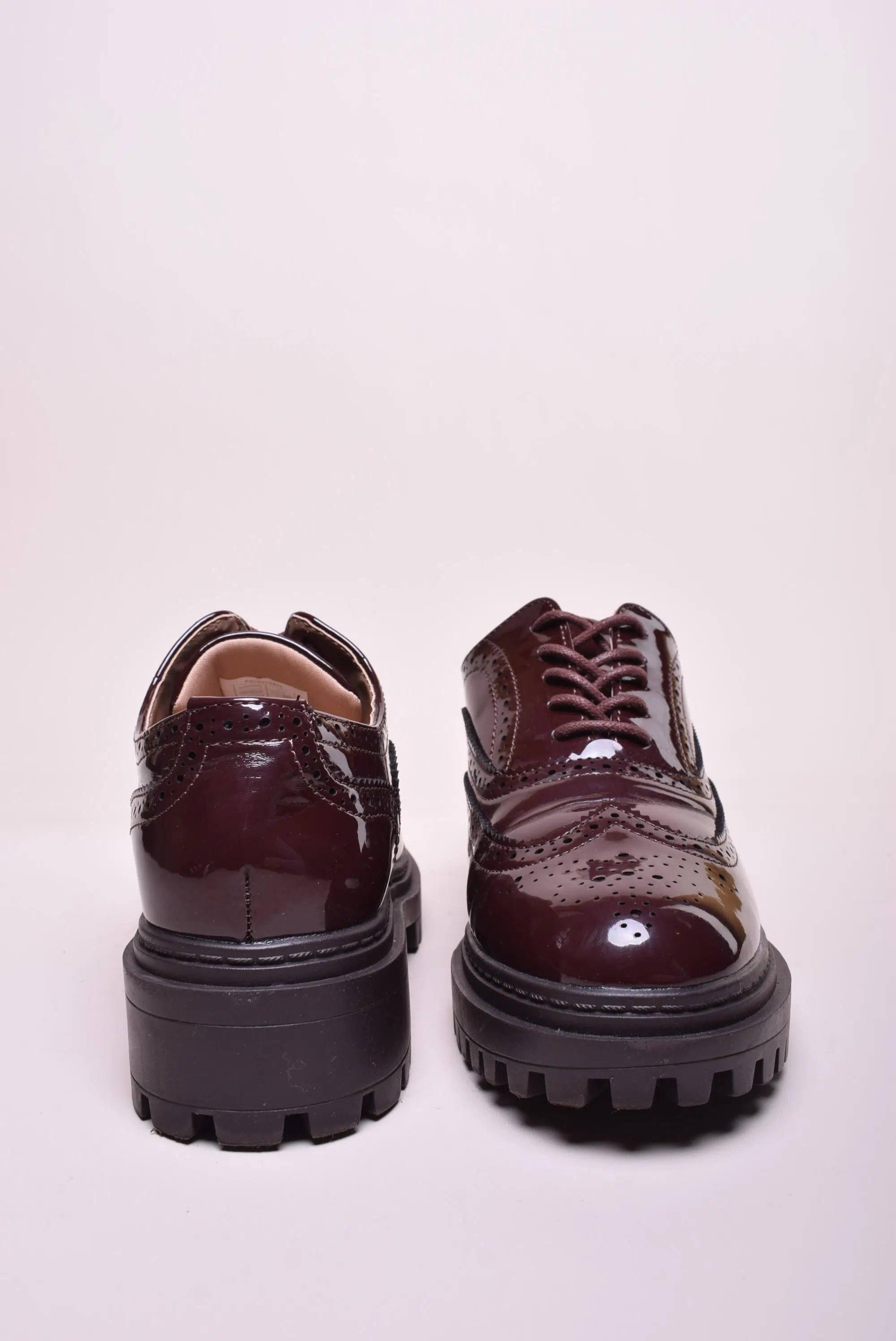 Pantofi casual dama lacuiti, cu platforma [2]