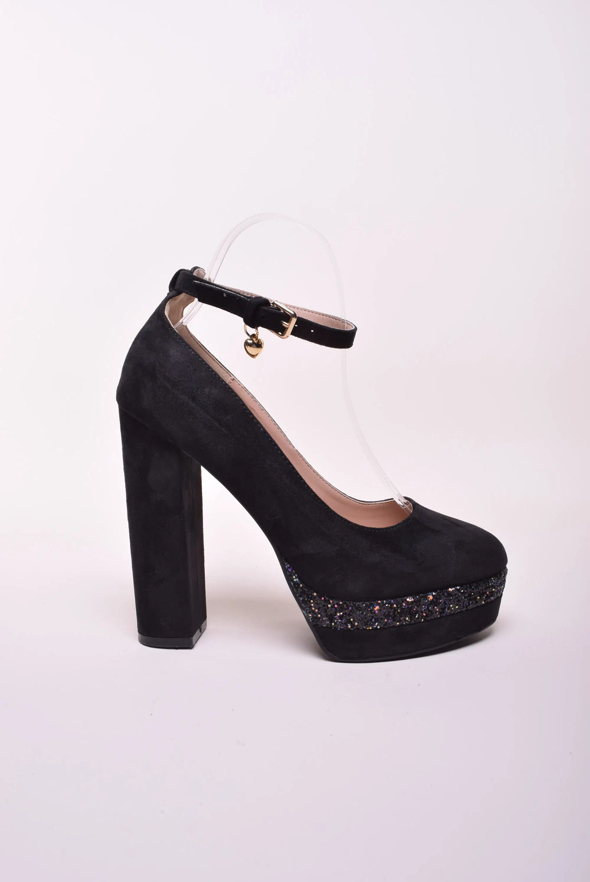 Second Hand - Pantofi dama cu platforma, cu paiete