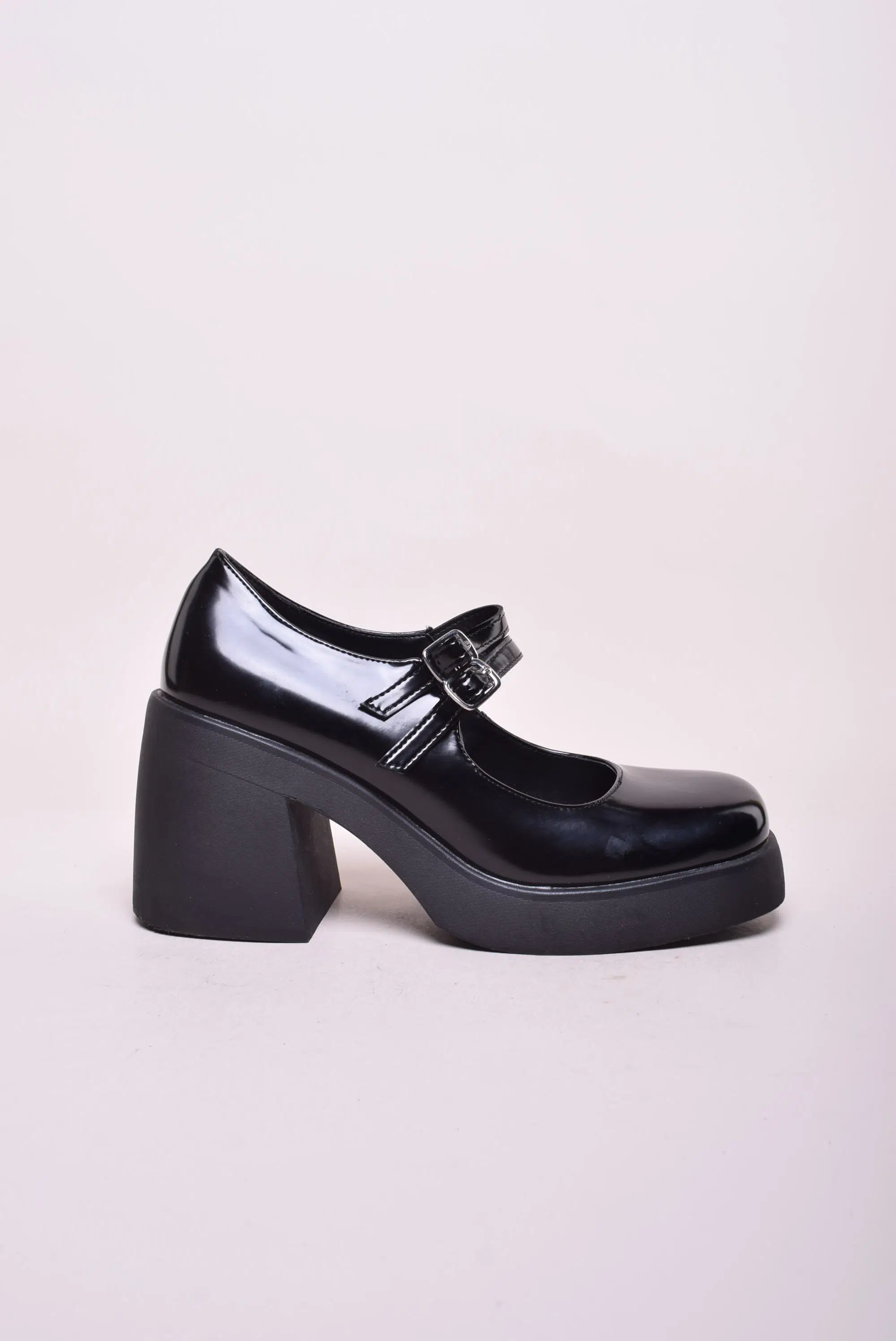 Pantofi dama cu toc gros [0]