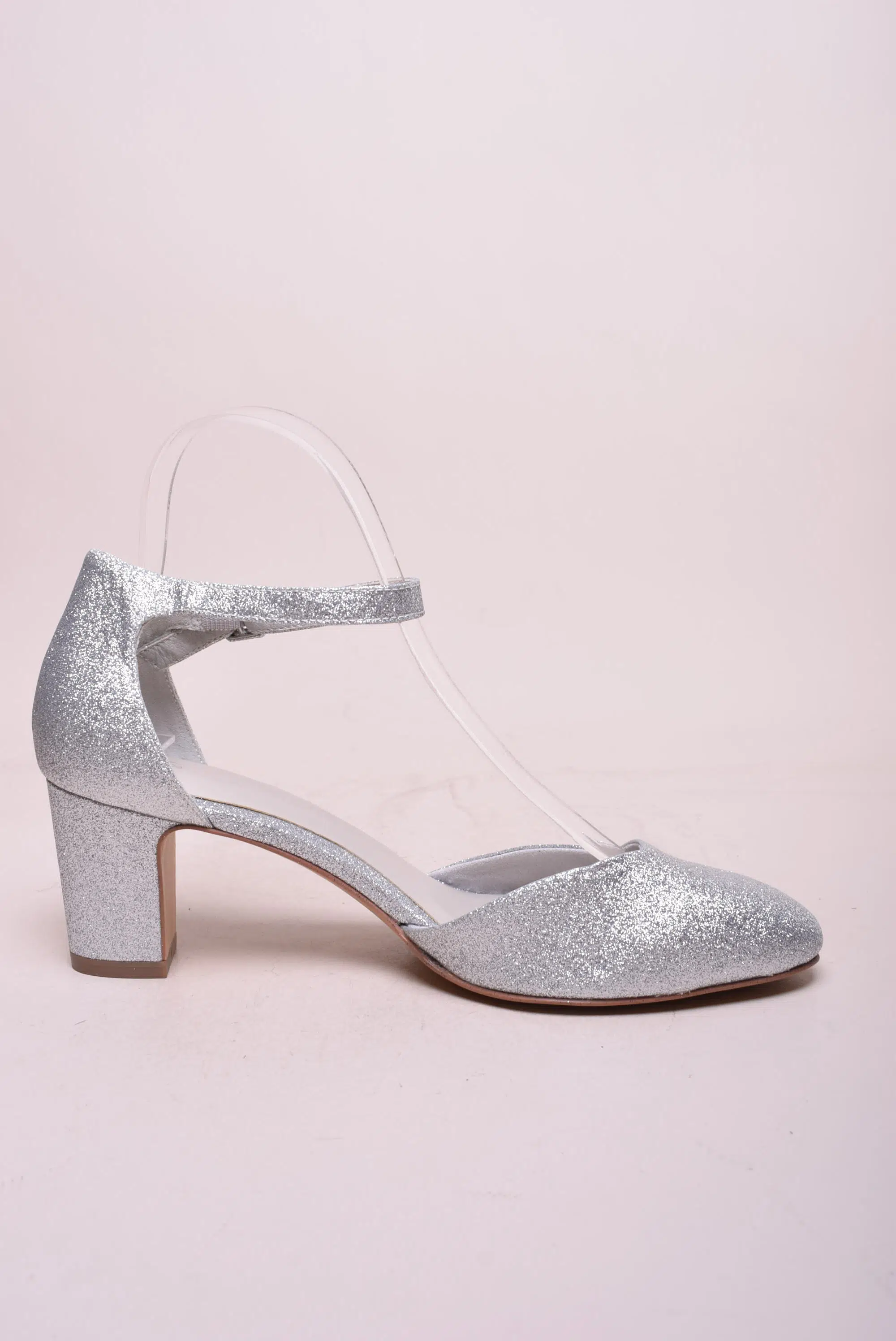 Pantofi dama decupati, cu sclipici [3]