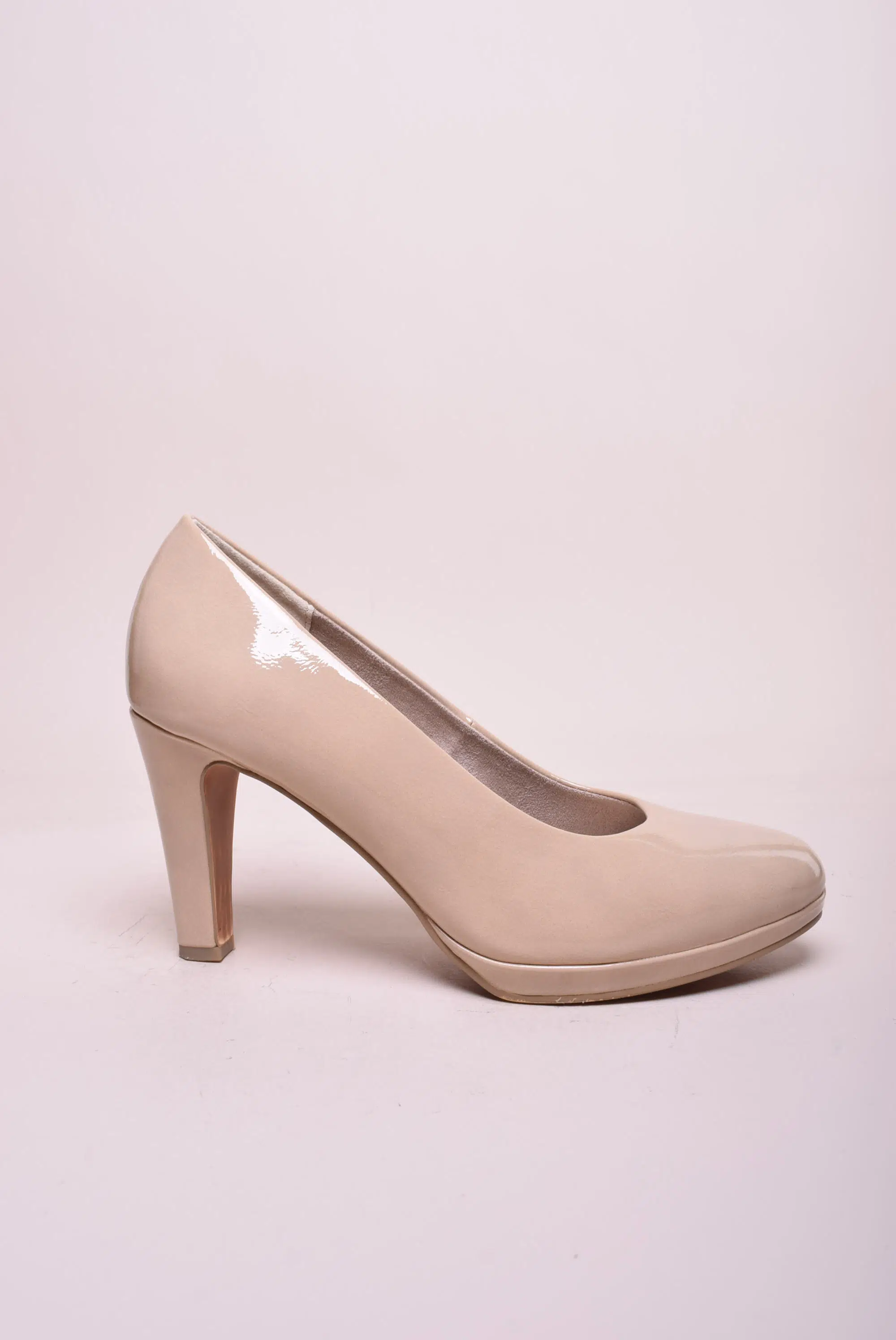 Încălțăminte damă - Pantofi dama lacuiti, cu platforma