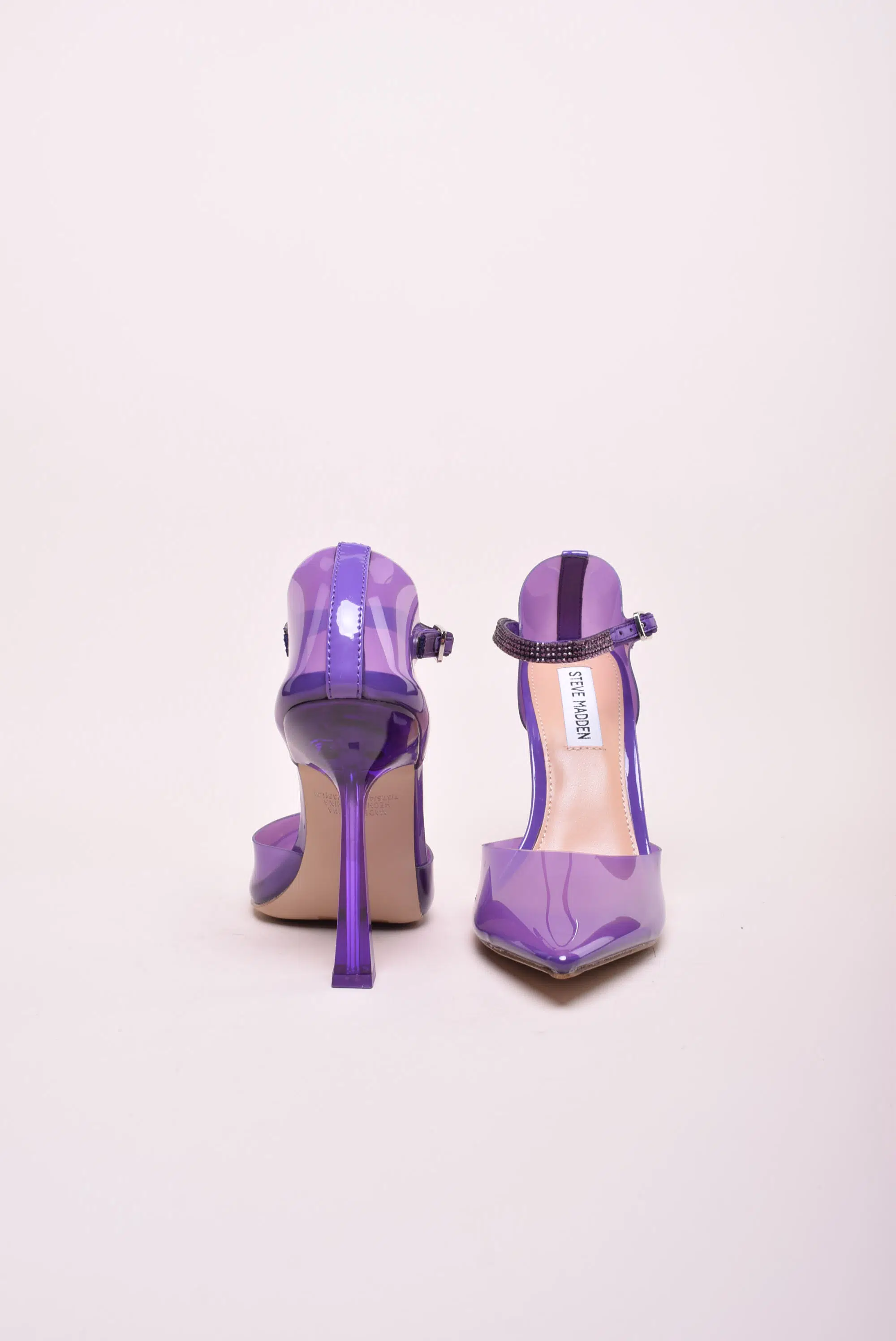 Pantofi dama stiletto decupati, cu pietricele [2]