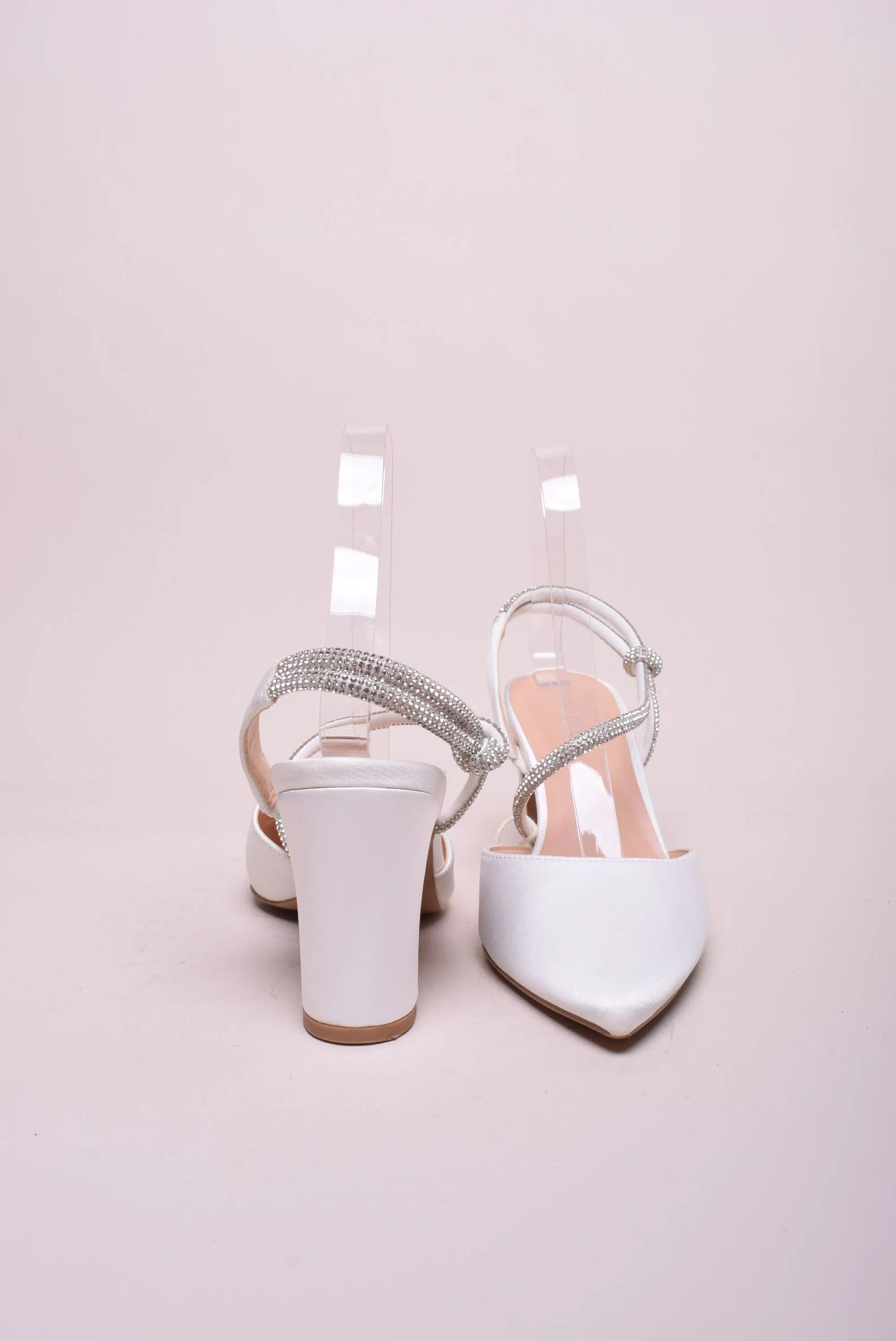 Pantofi dama stiletto decupati, cu pietricele [2]